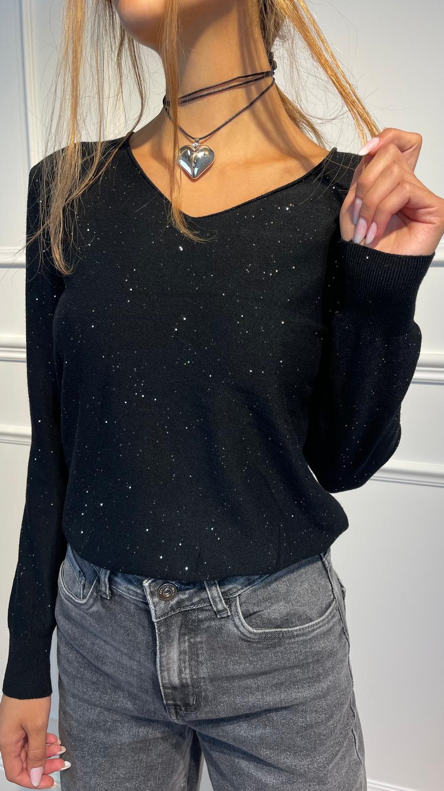 Maglia Sharon V|Colore:Nero