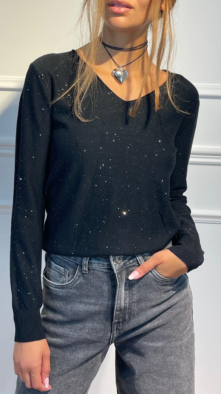 Maglia Sharon V|Colore:Nero