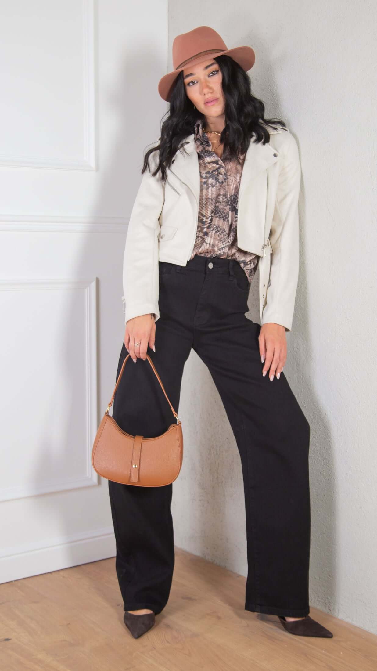 Chiodo effetto camoscio - Candida.it