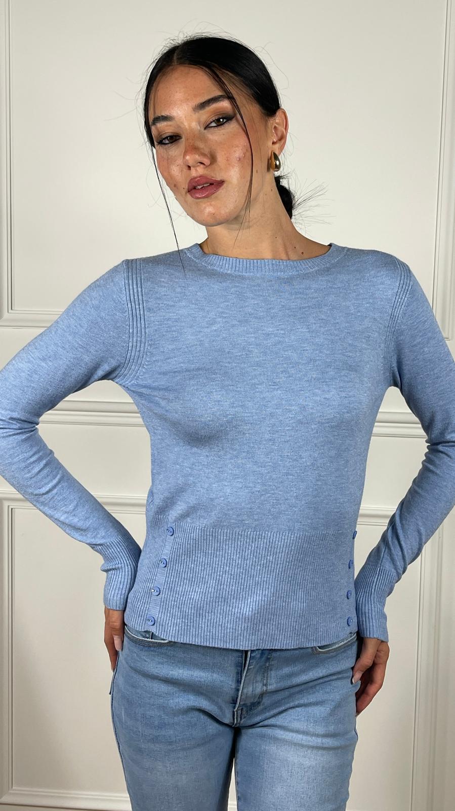 Maglia Girocollo |Colore:Polvere