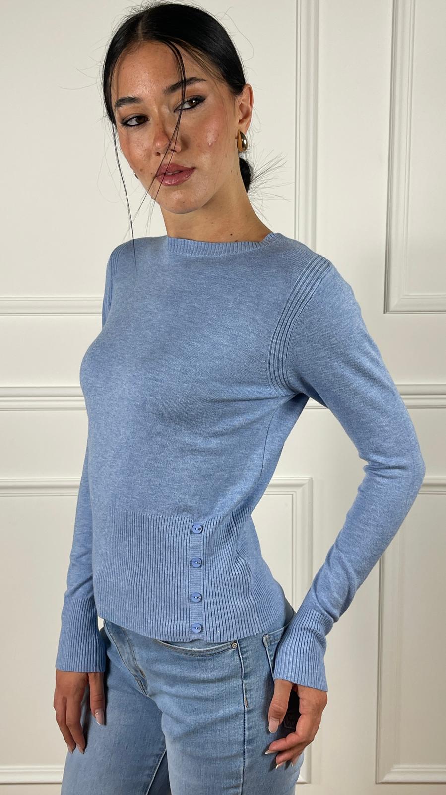 Maglia Girocollo |Colore:Polvere