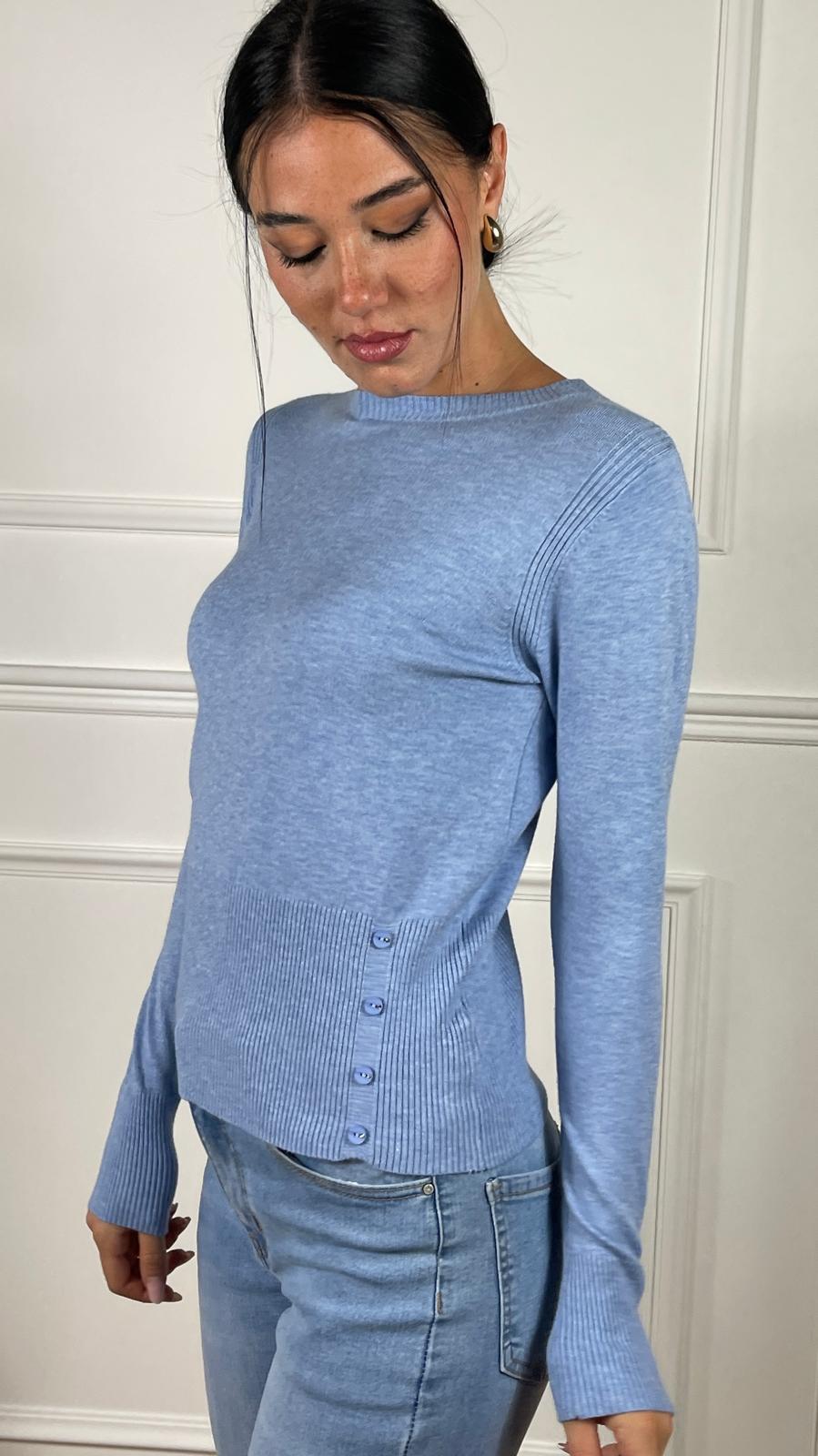 Maglia Girocollo |Colore:Polvere