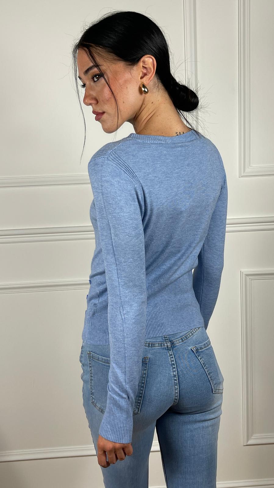 Maglia Girocollo |Colore:Polvere