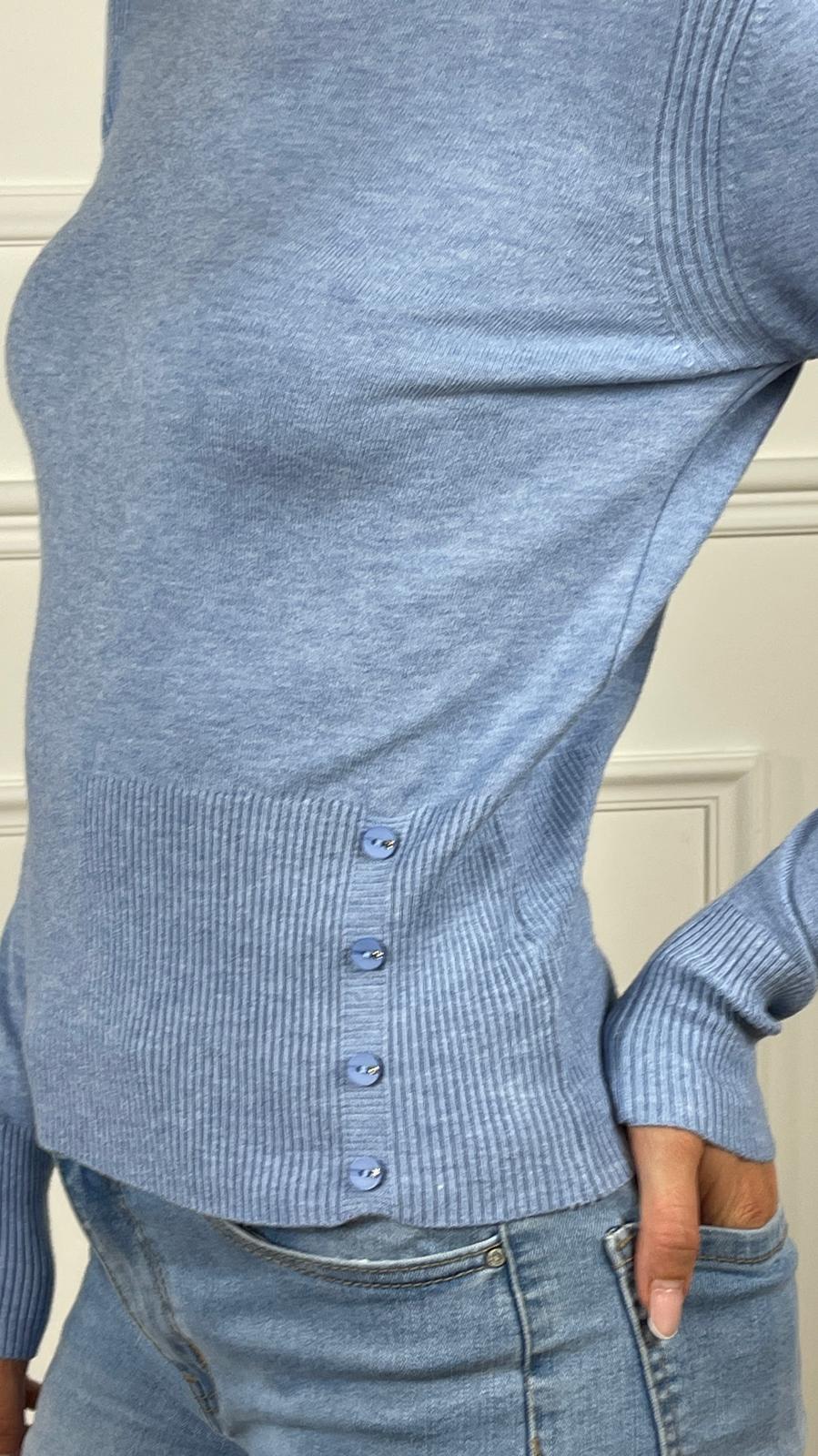 Maglia Girocollo |Colore:Polvere