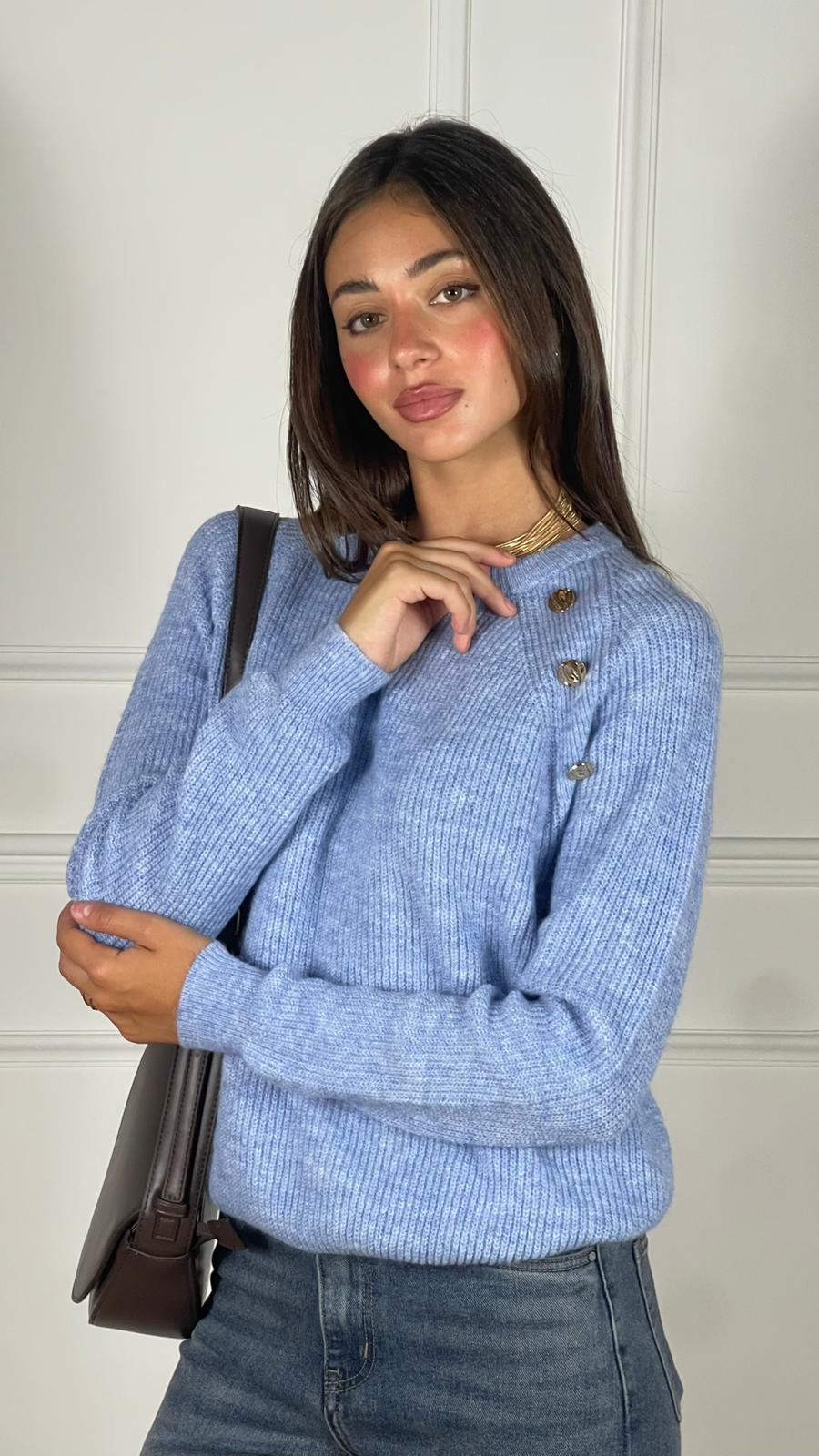 Pullover Paris botton