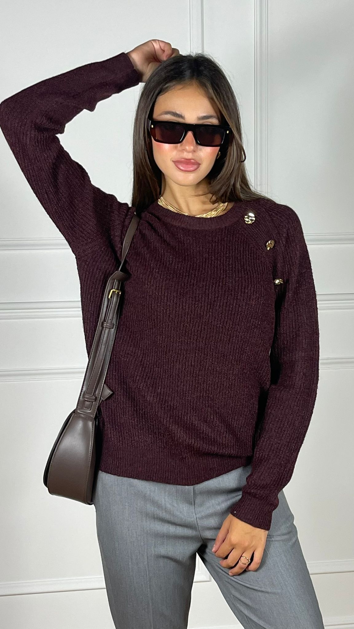 Pullover Paris botton