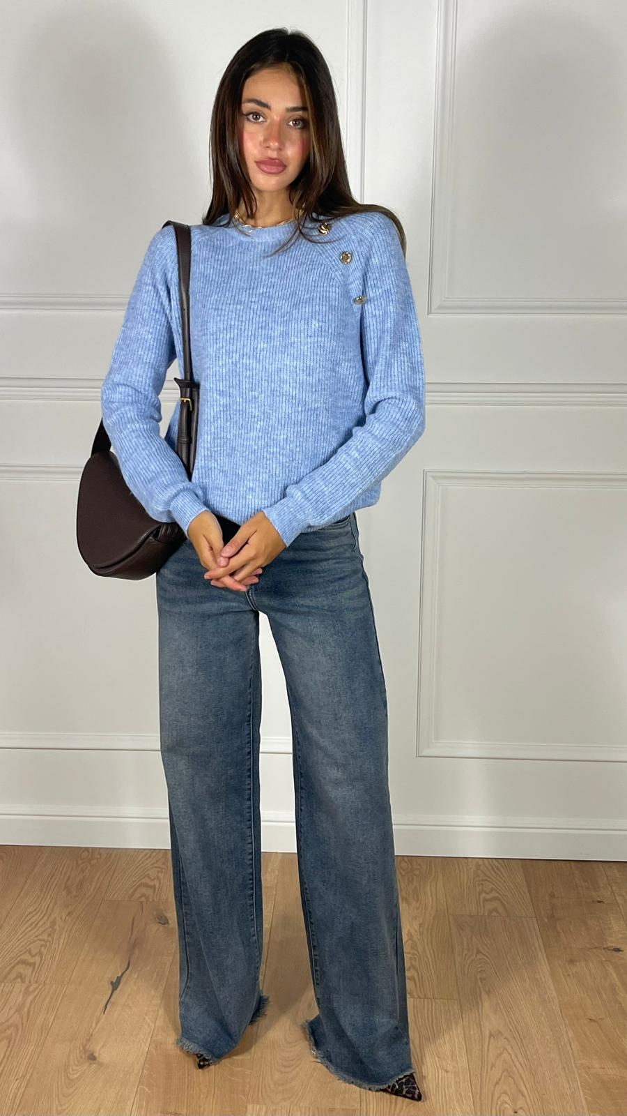 Pullover Paris botton