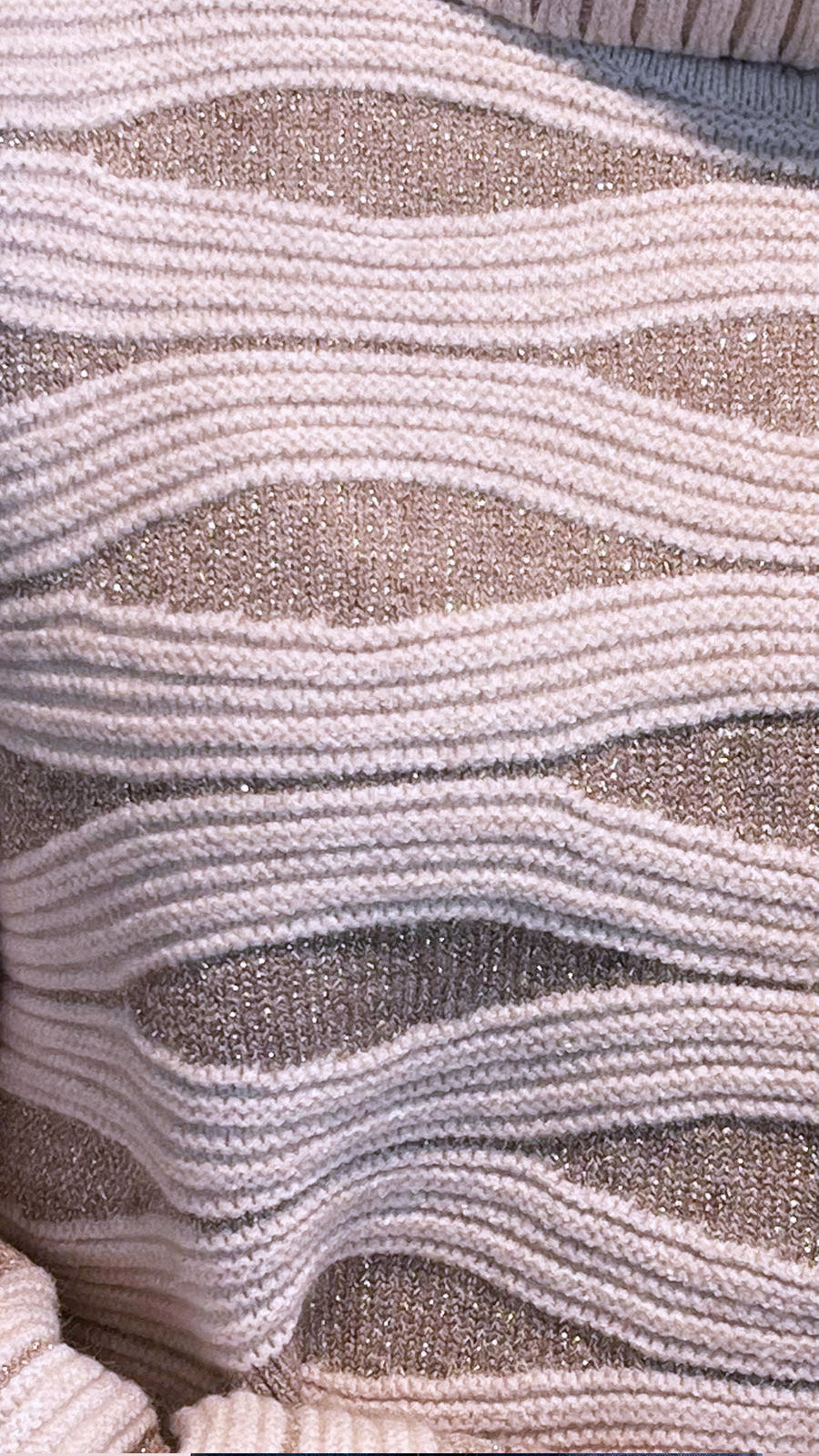 Pullover Waves Lurex