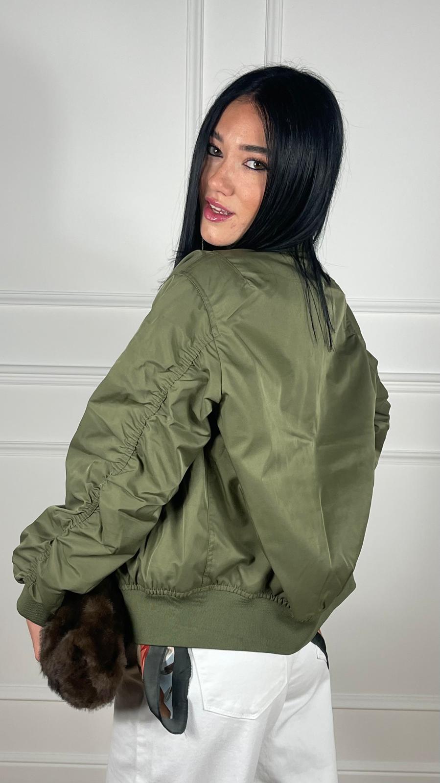 Bomber Military |Colore:Kaki