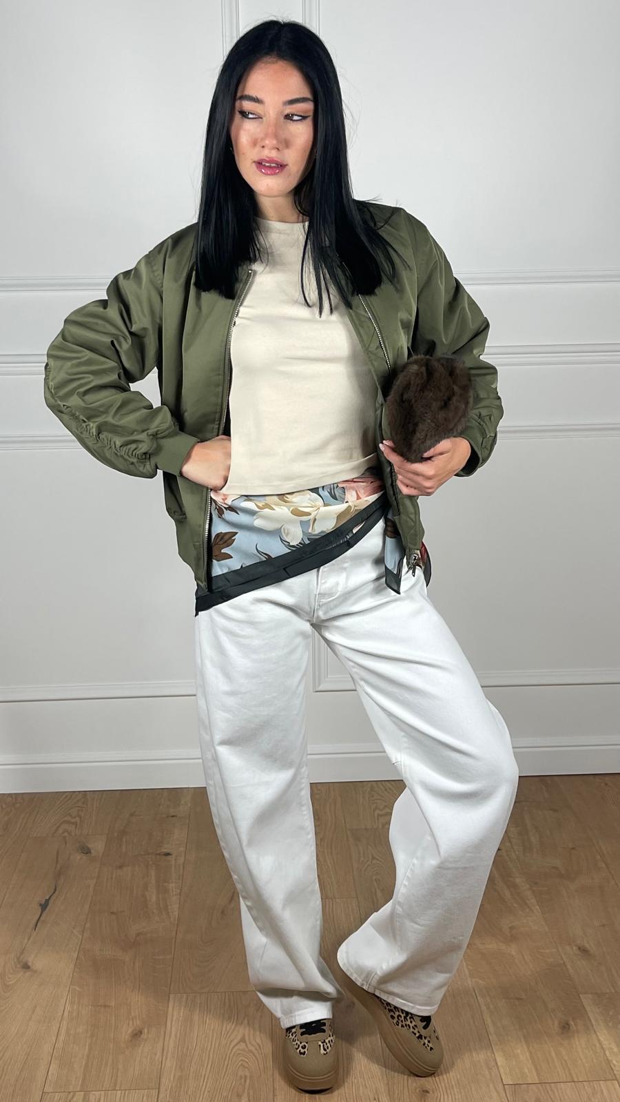 Bomber Military |Colore:Kaki