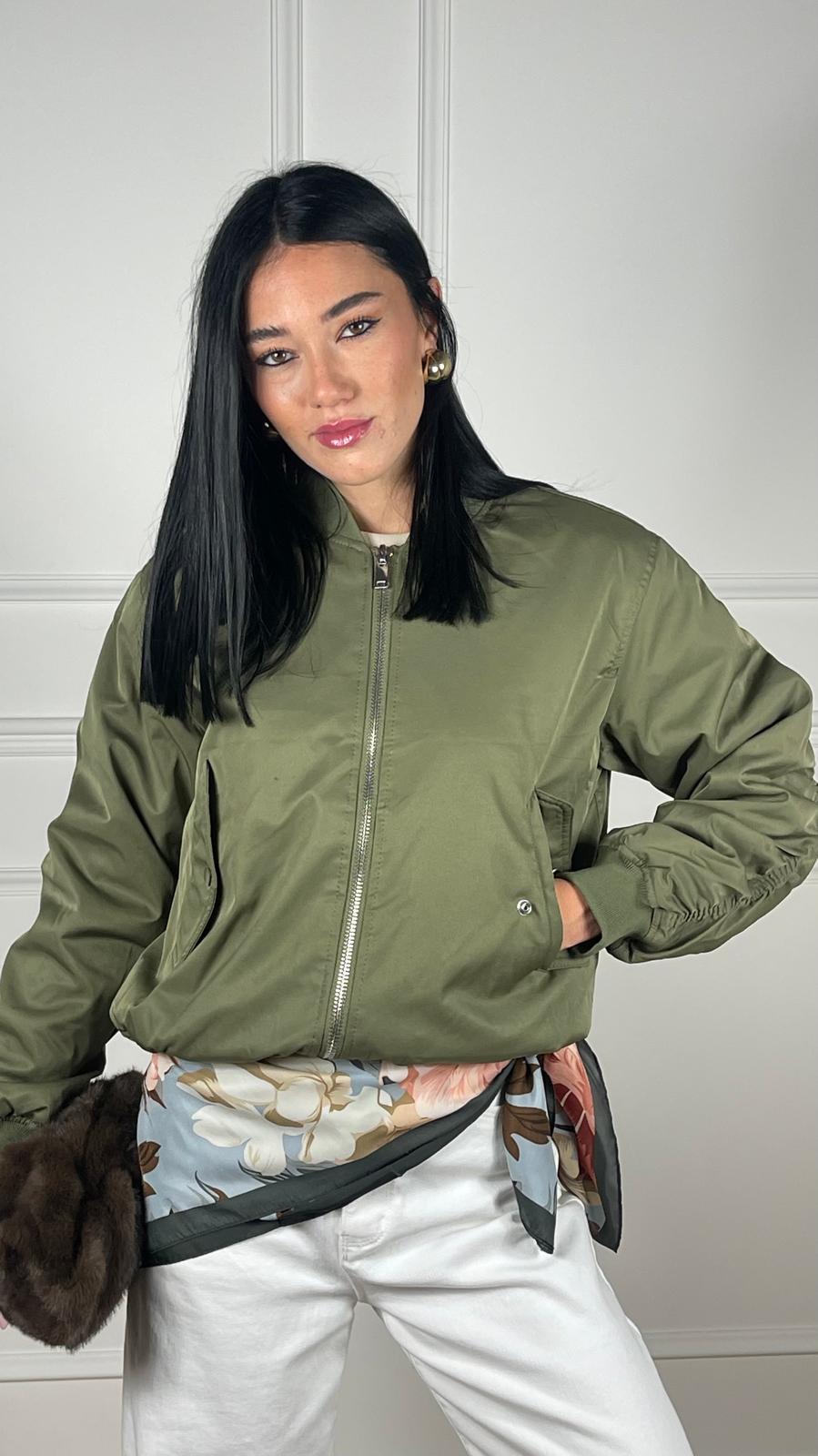 Bomber Military |Colore:Kaki