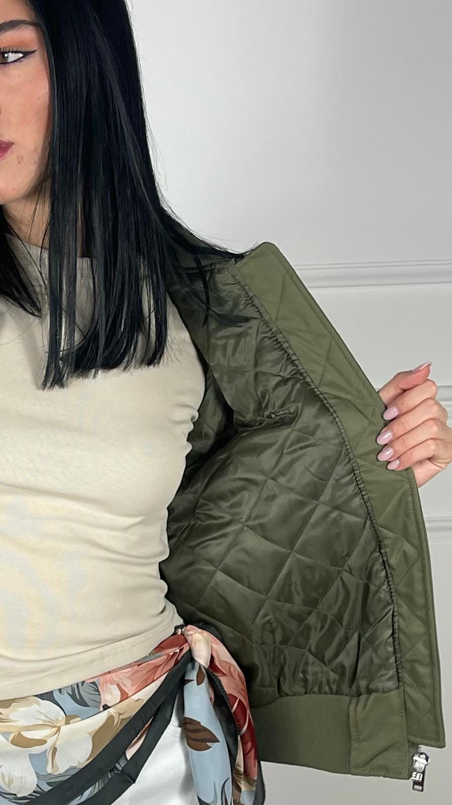 Bomber Military |Colore:Kaki