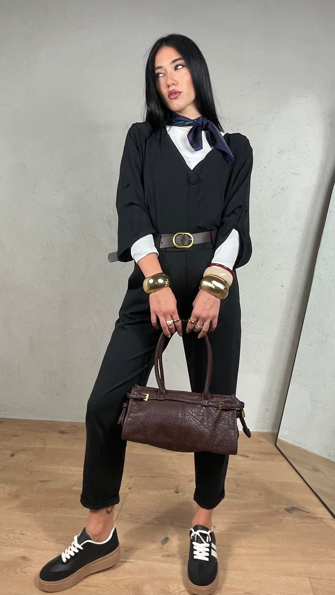 Pantalone con cintura