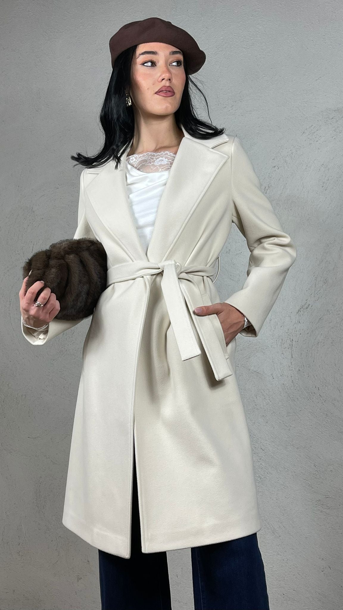 Cappotto Nuit lungo - Candida.it