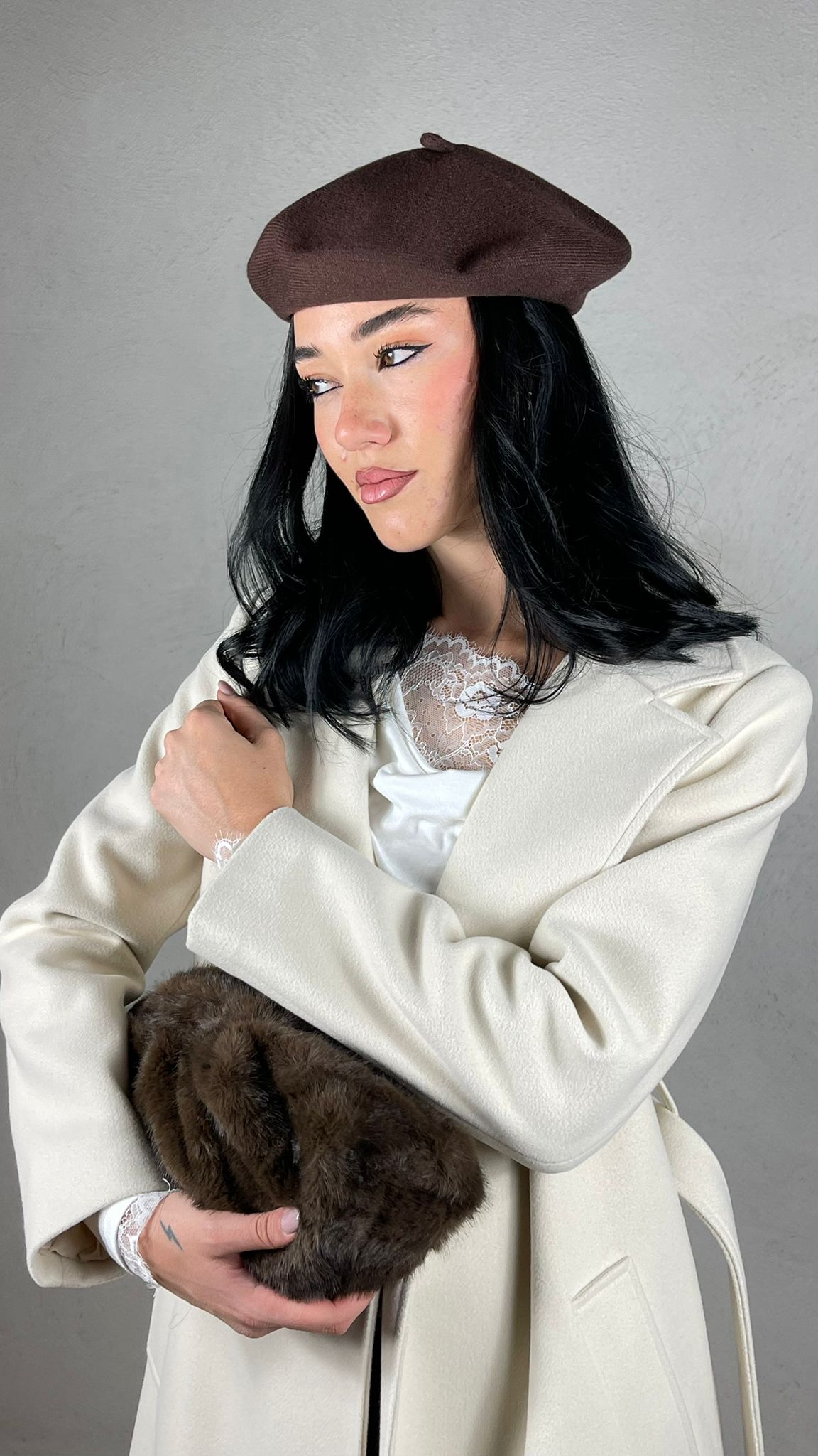 Cappotto Nuit lungo - Candida.it