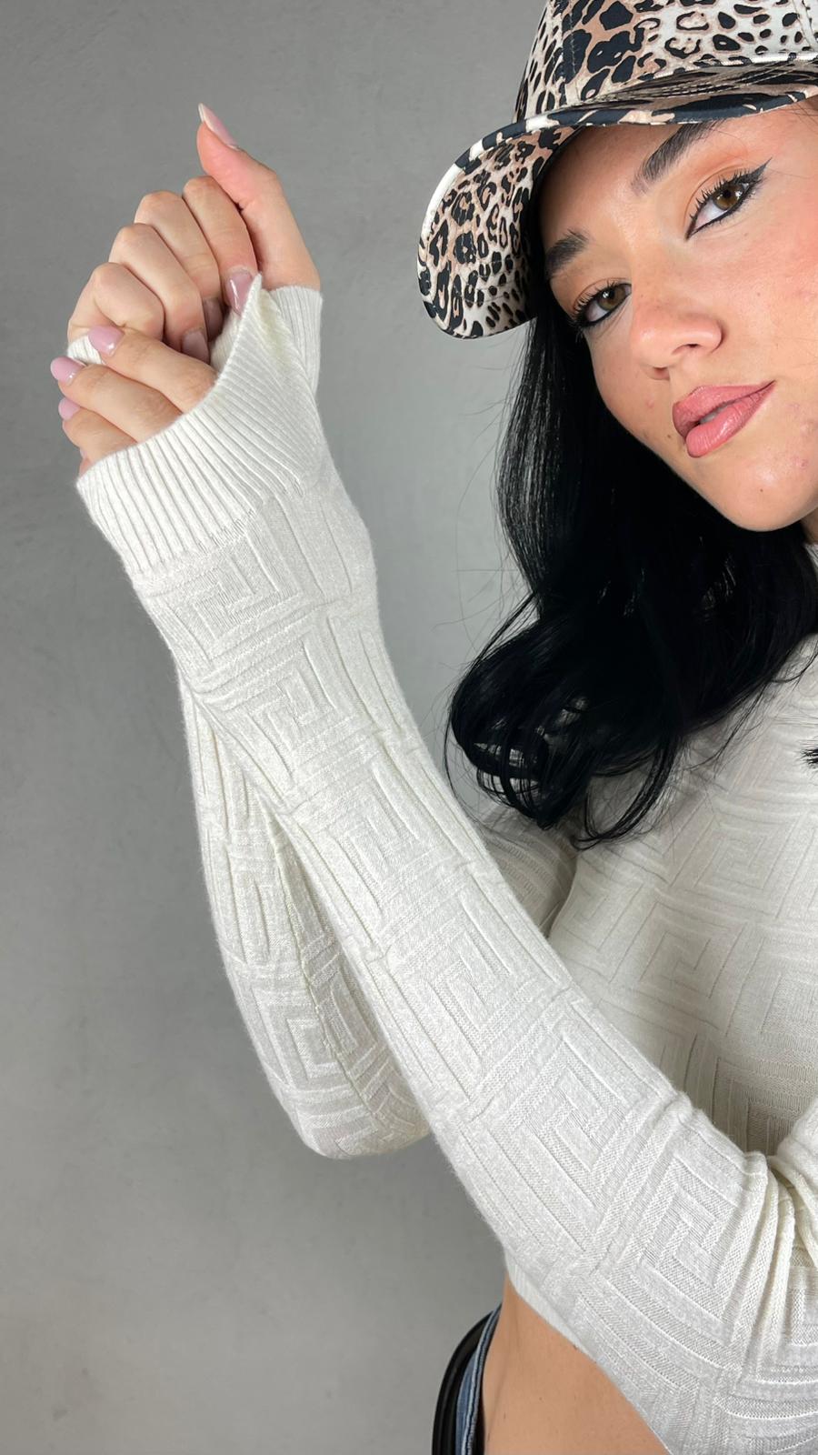 Maglia Girl|Colore:Panna