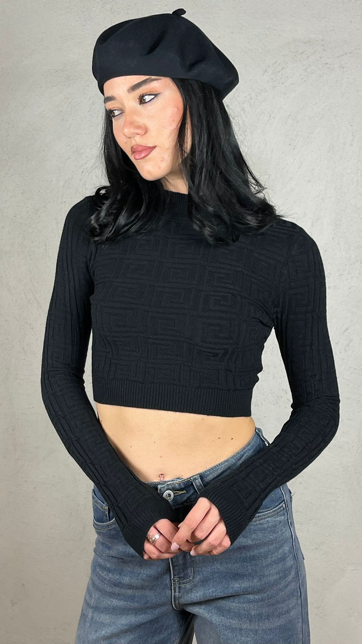 Maglia Girl|Colore:Nero