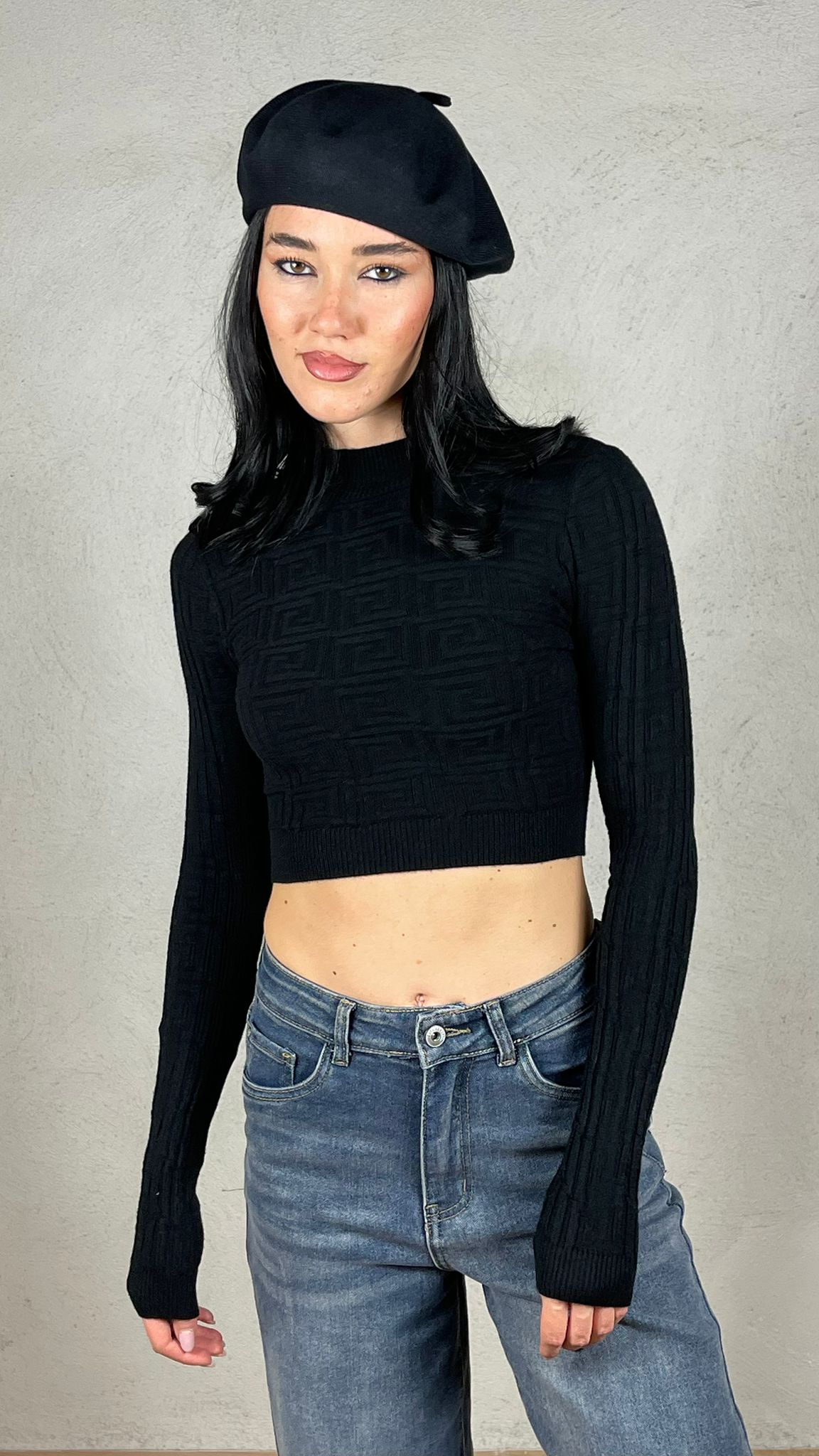 Maglia Girl|Colore:Nero