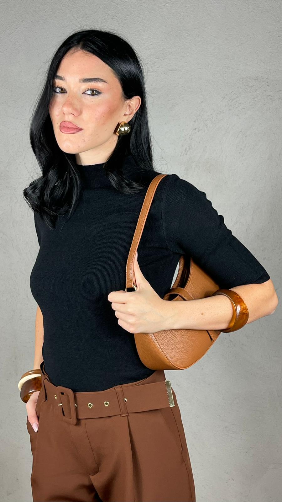 Maglia lupetto manica 3/4