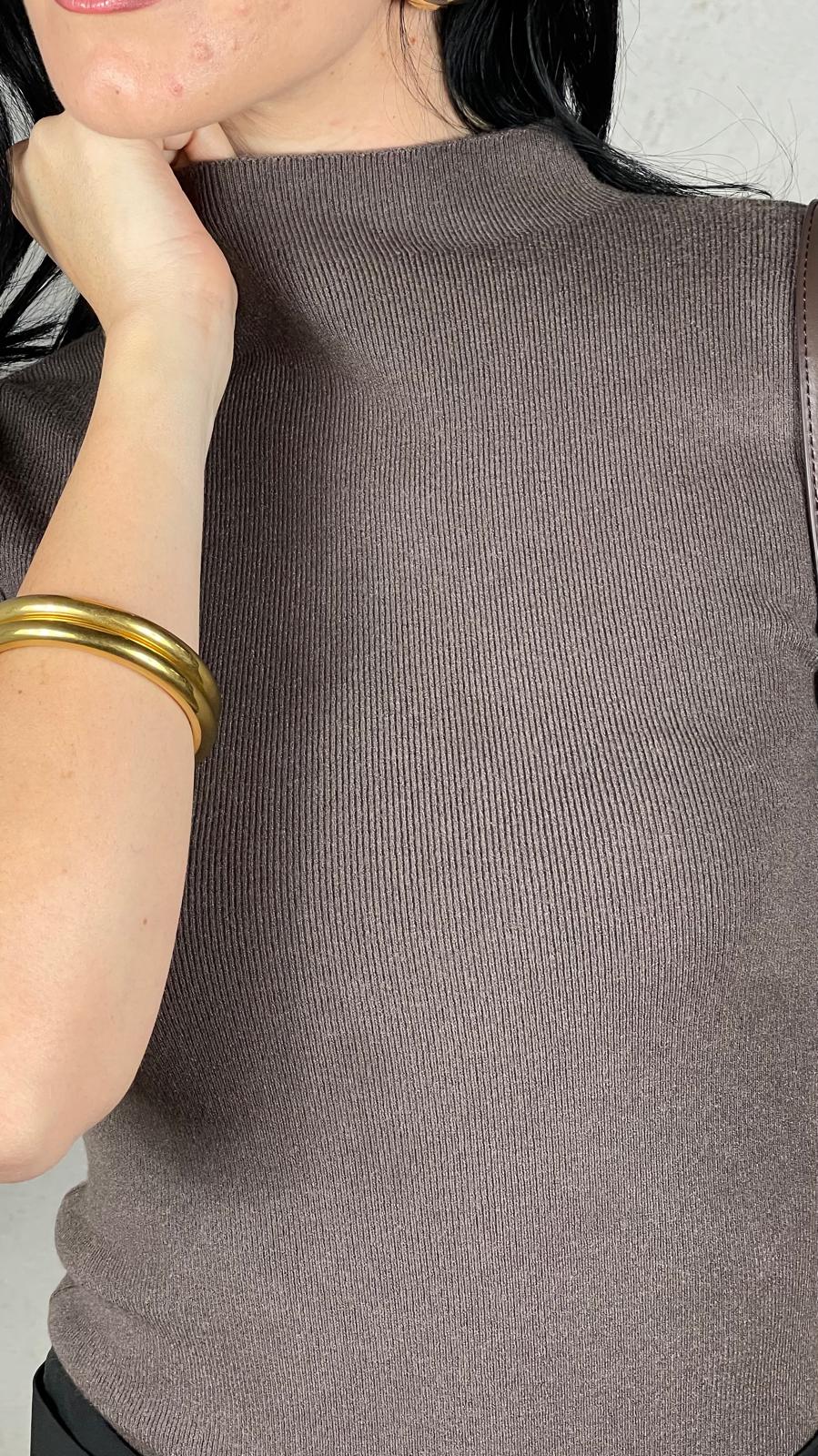 Maglia lupetto manica 3/4