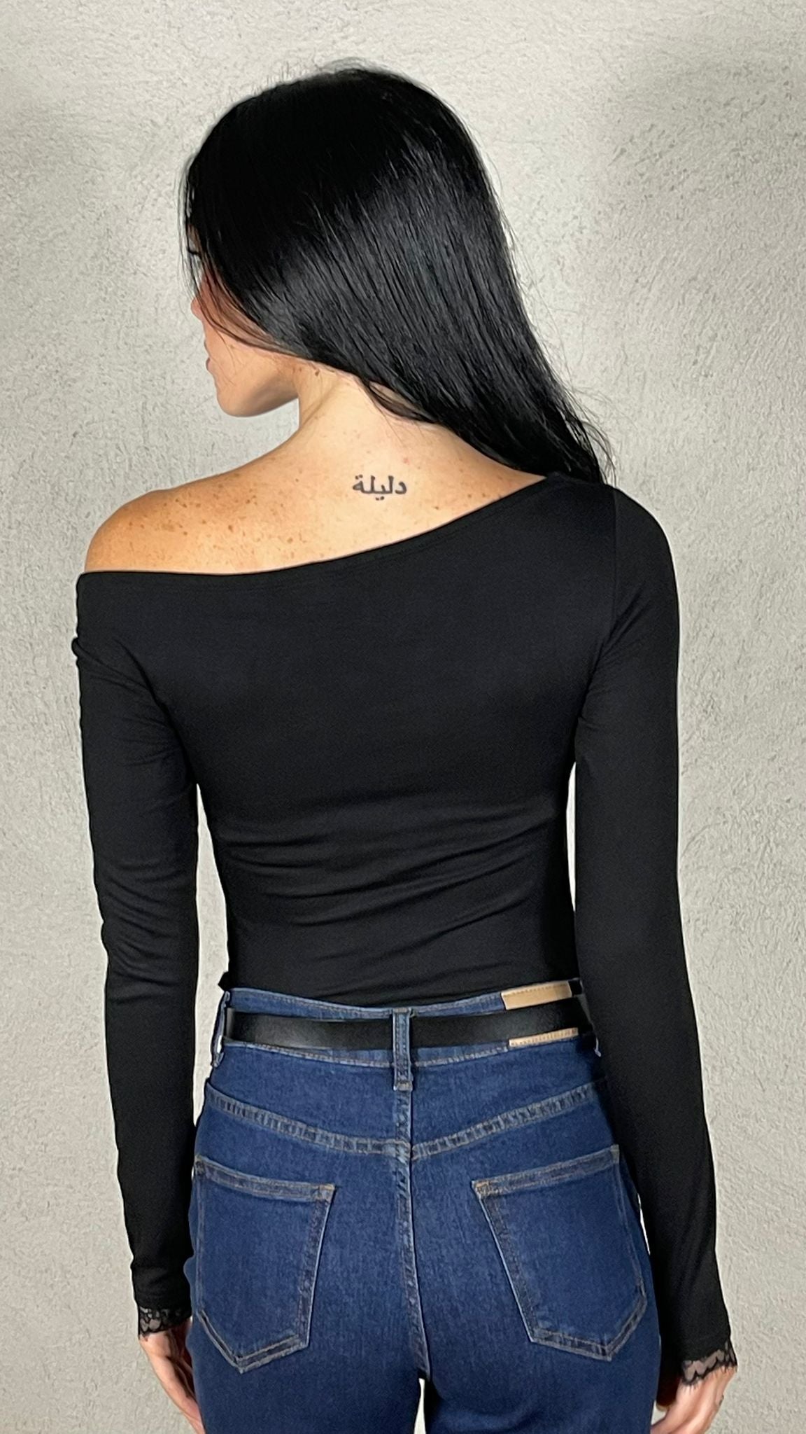 Maglia pizzo combinato