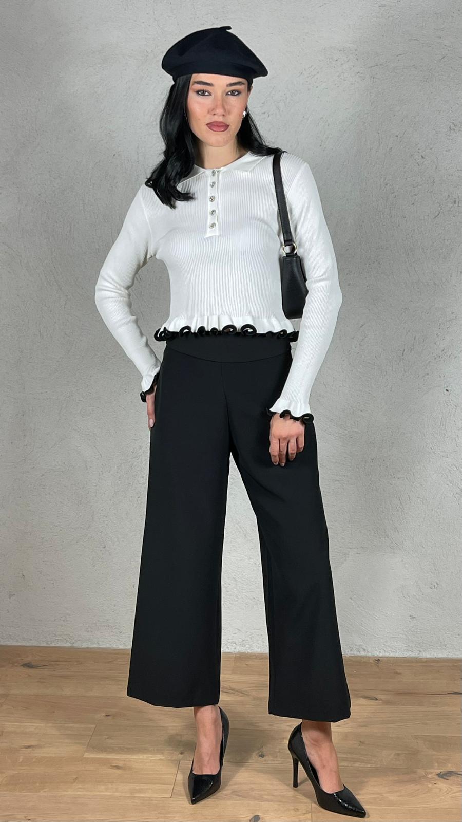 Pantalone Fluido palazzo - Candida.it