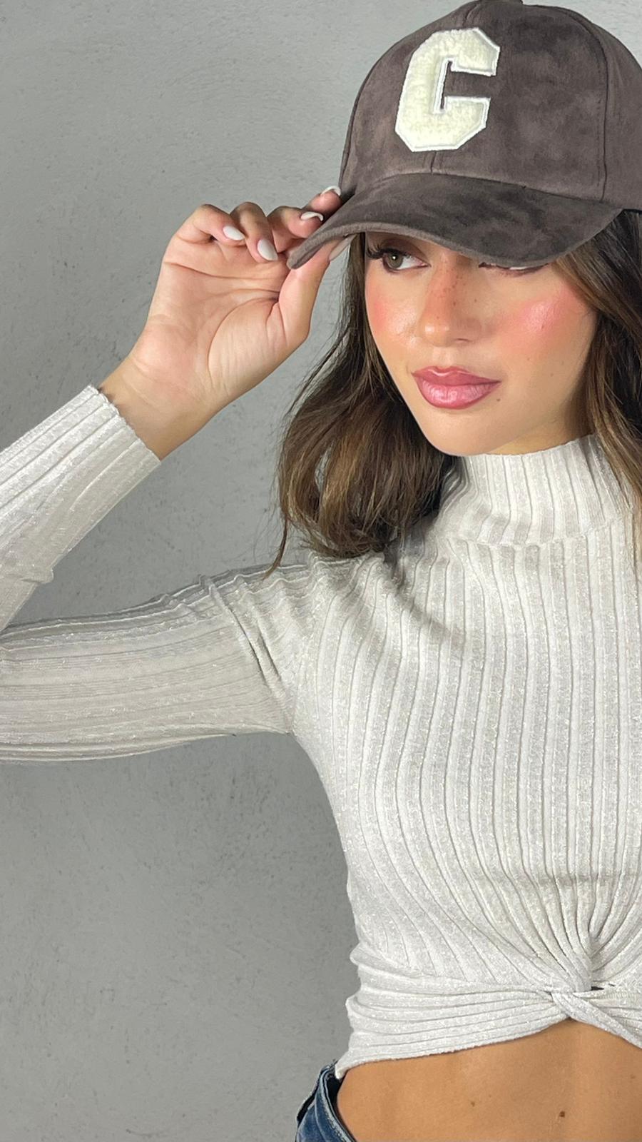 Maglietta Roxy lurex|Colore:Beige