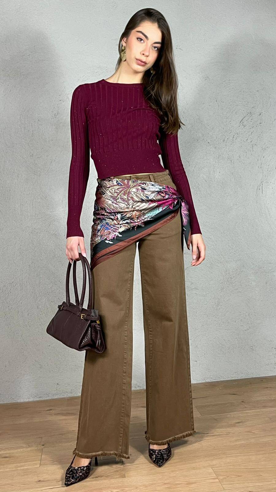 Pantalone straight wide - Candida.it