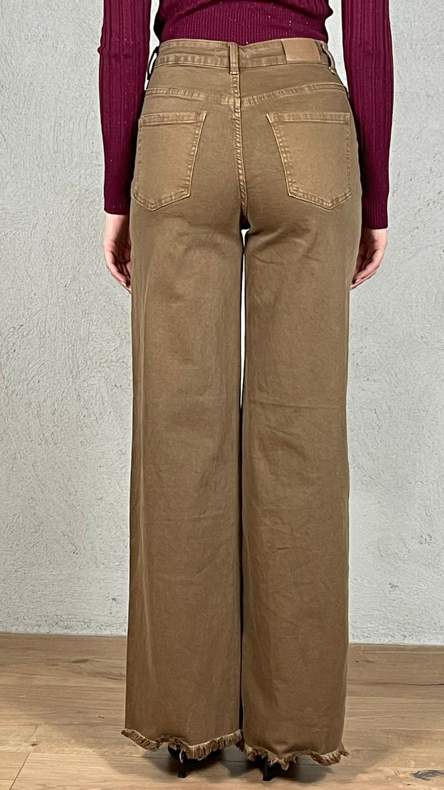 Pantalone straight wide