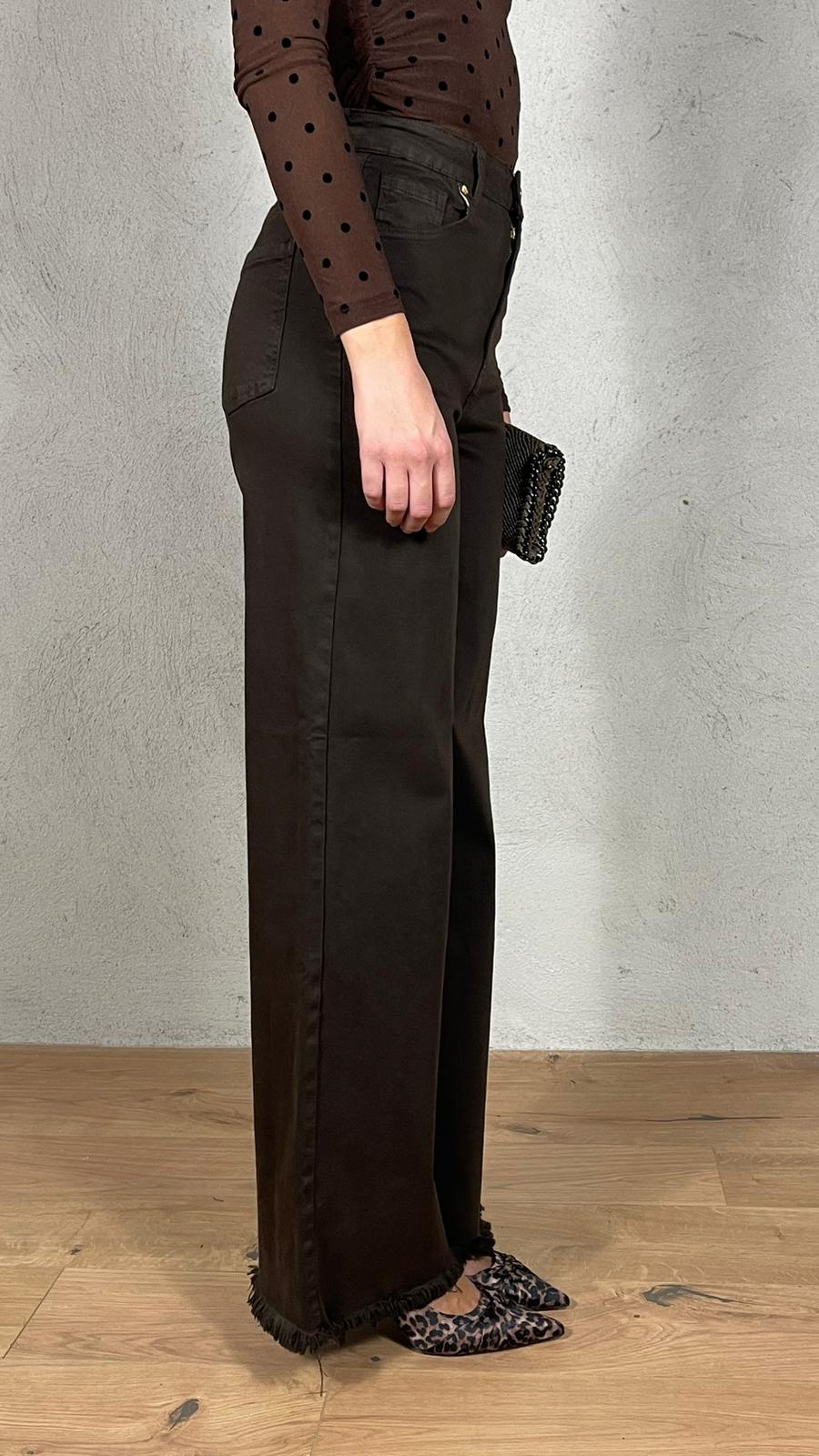 Pantalone straight wide