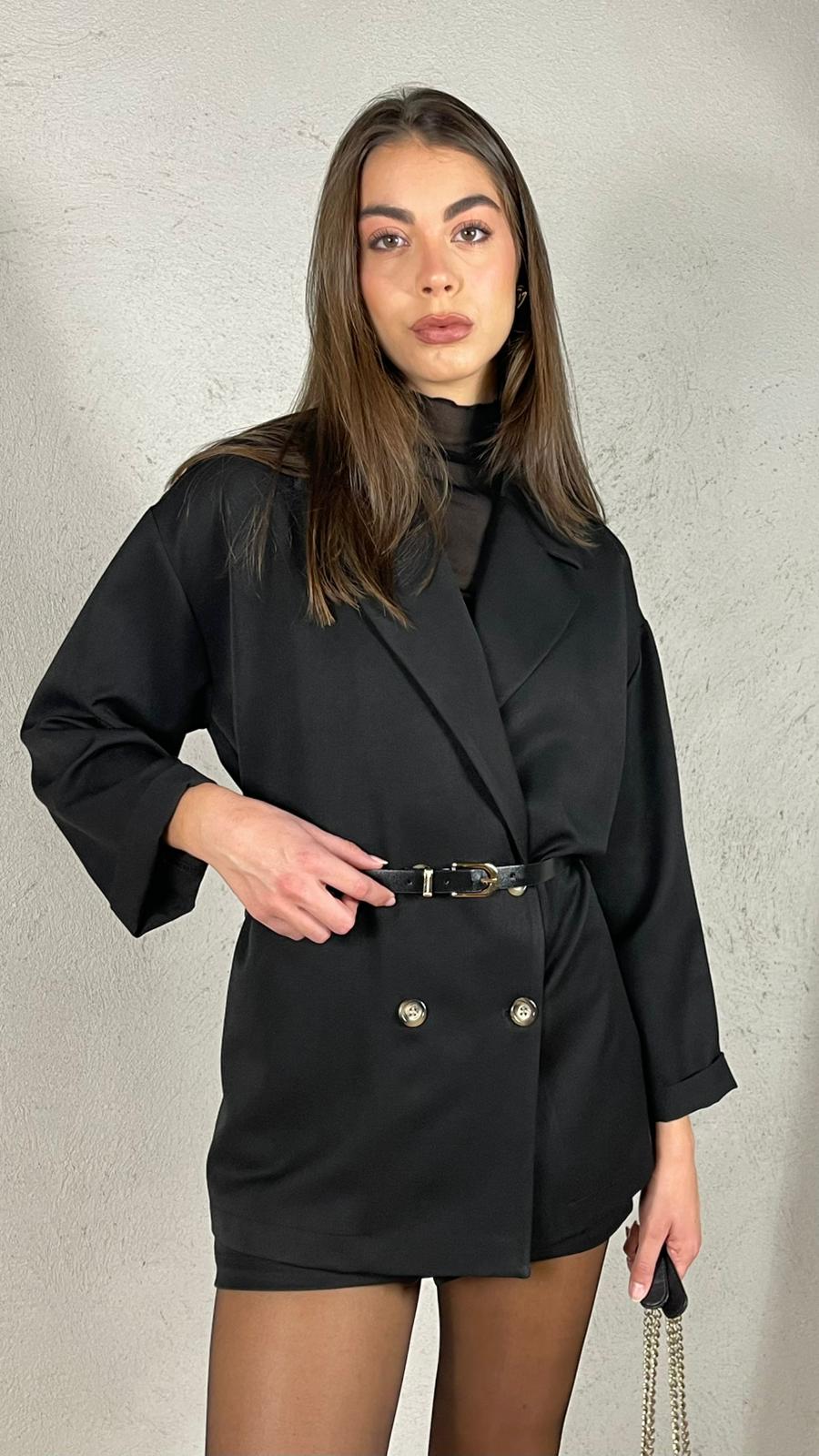 Blazer Over con cintura