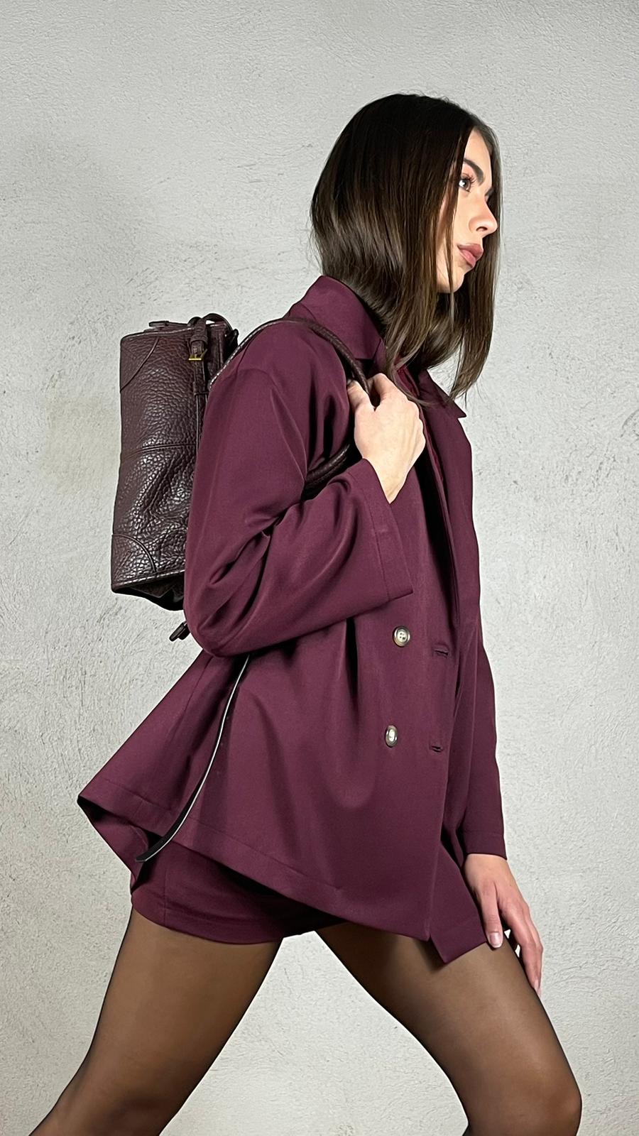 Blazer Over con cintura