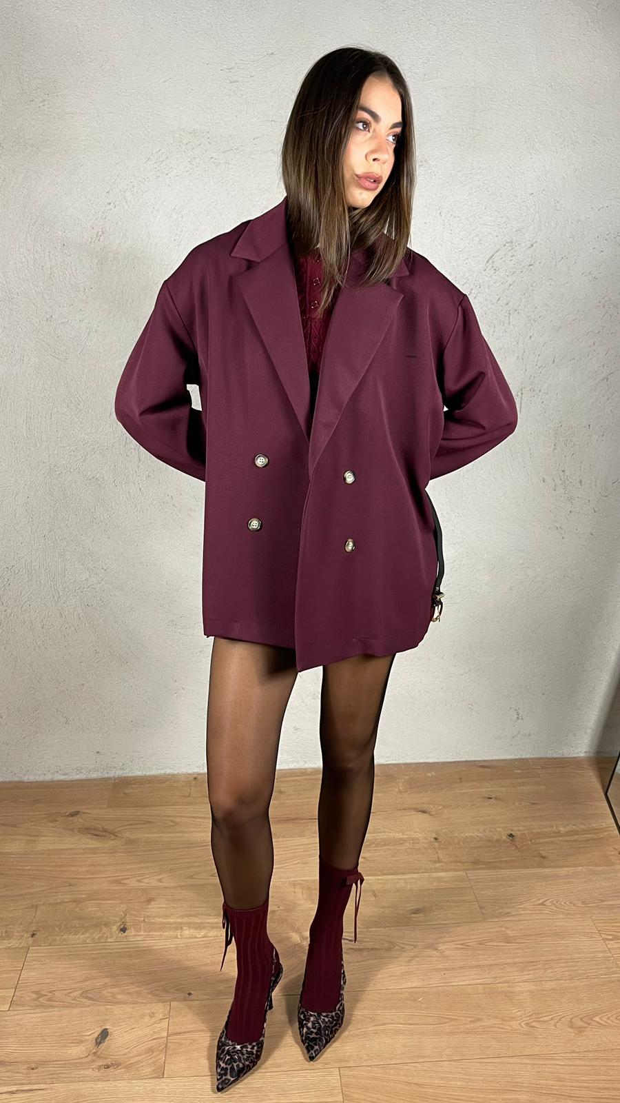 Blazer Over con cintura