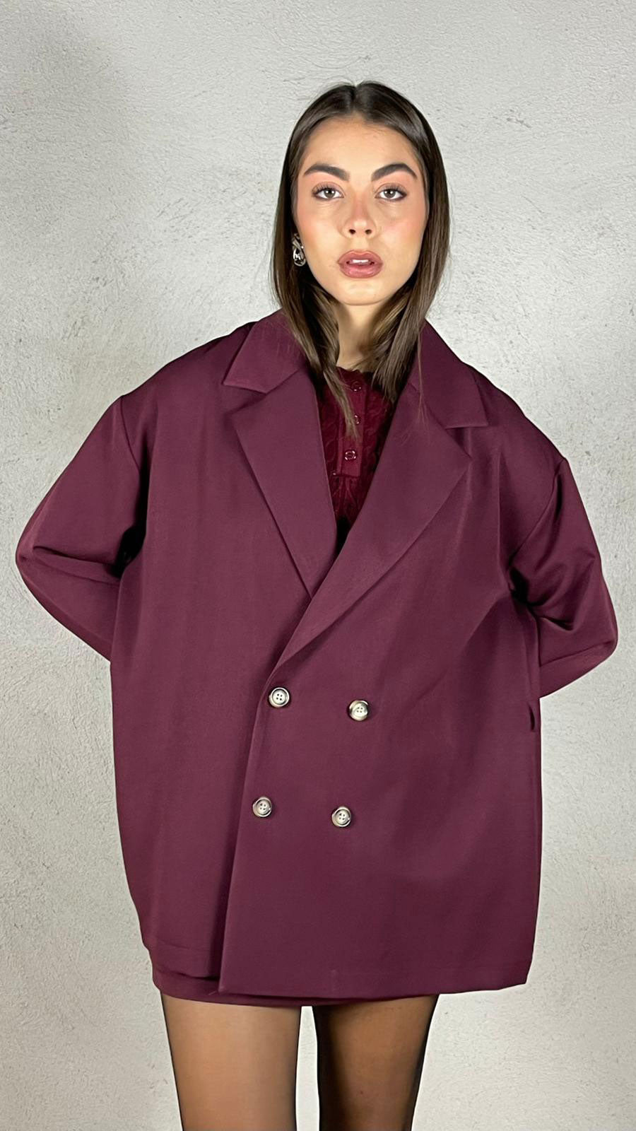 Blazer Over con cintura