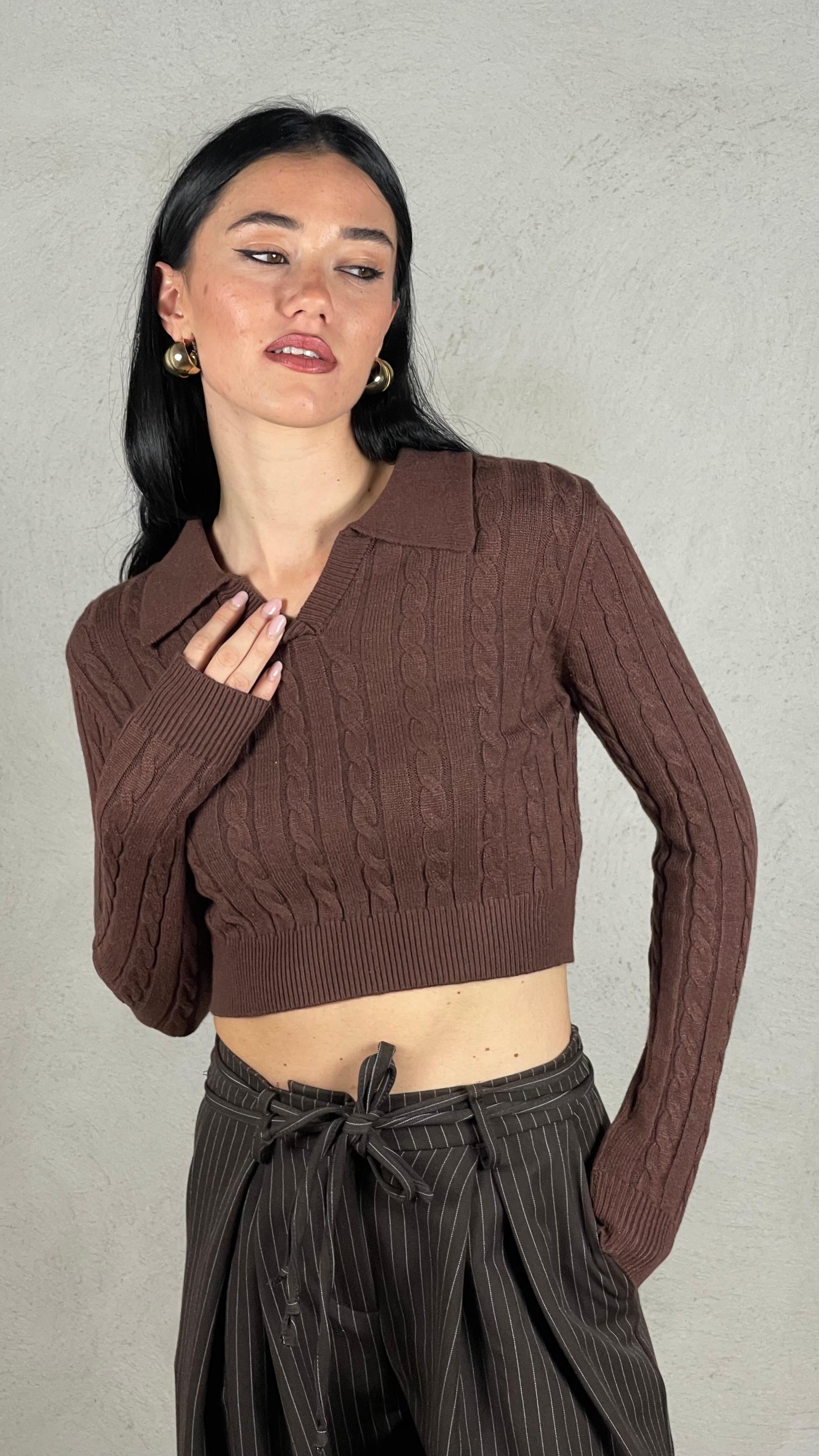 Maglia Polo senza bottoni