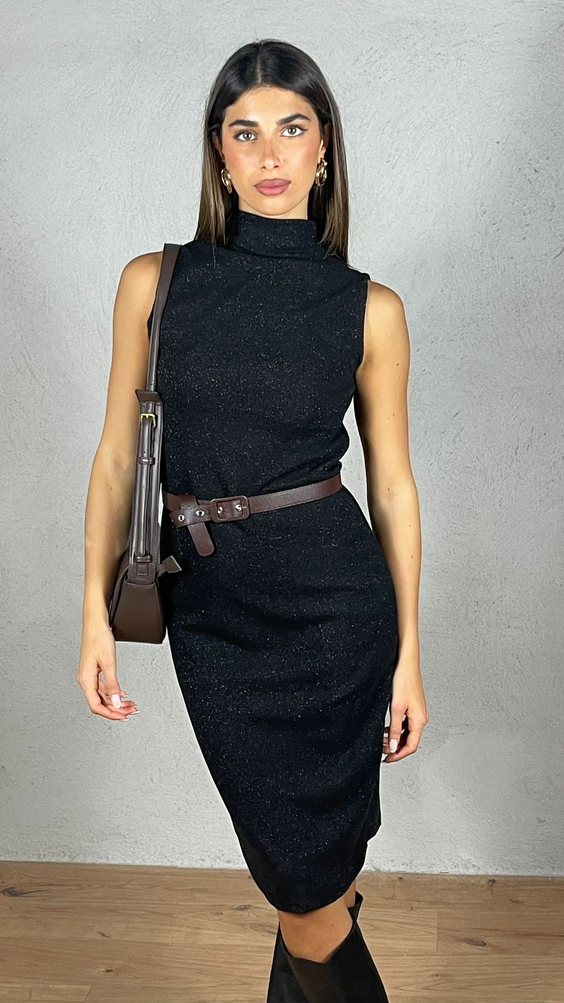 Vestito Tubino giromanica