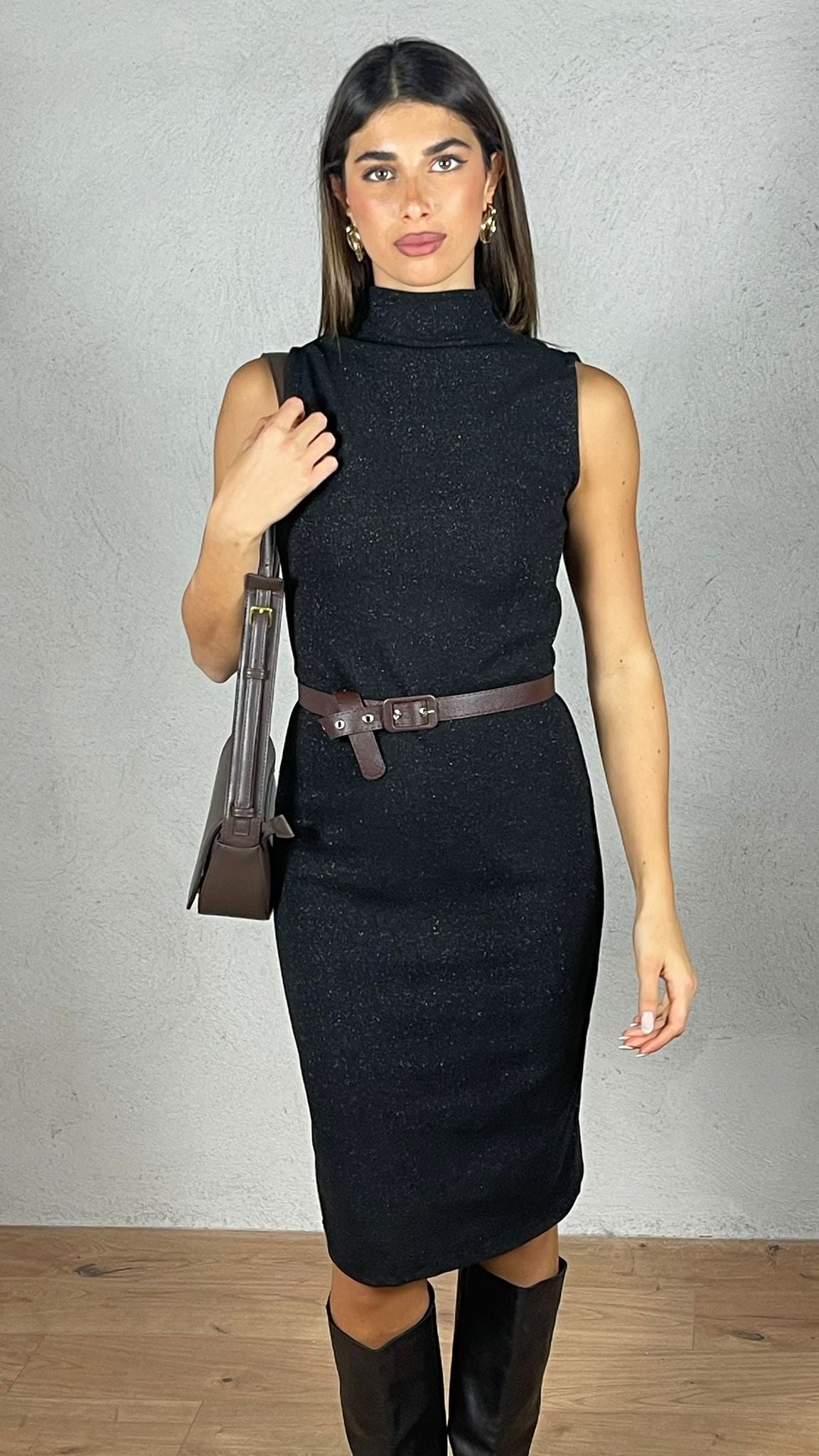 Vestito Tubino giromanica