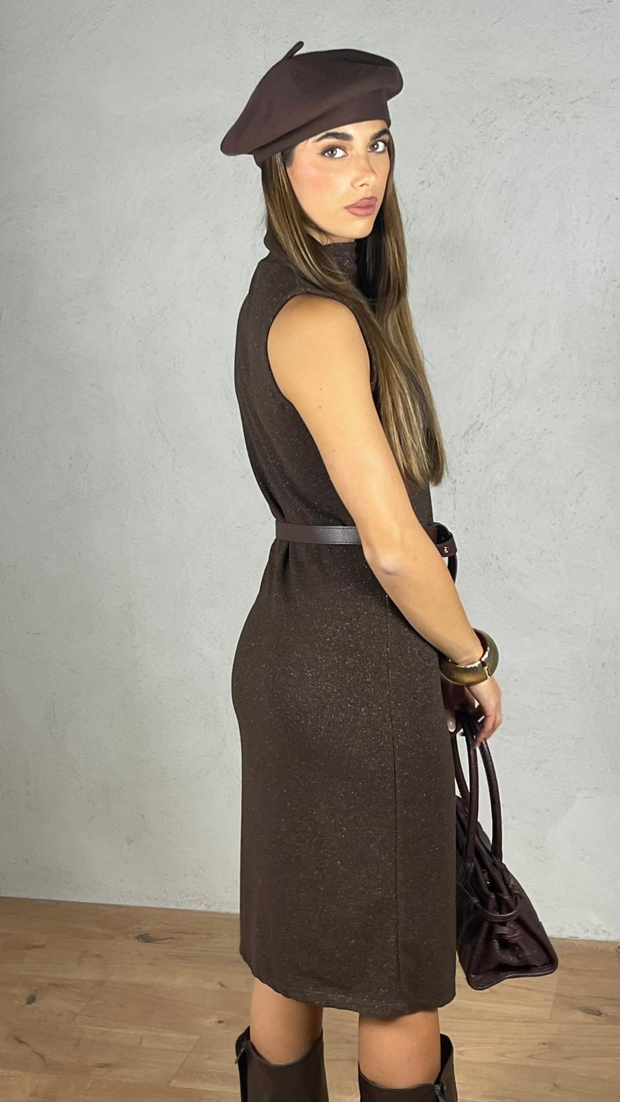 Vestito Tubino giromanica