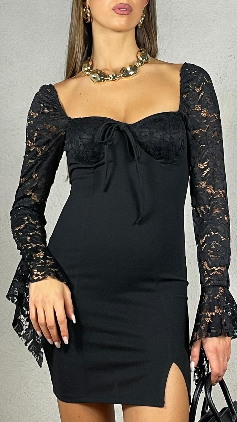 Vestito Milk in pizzo