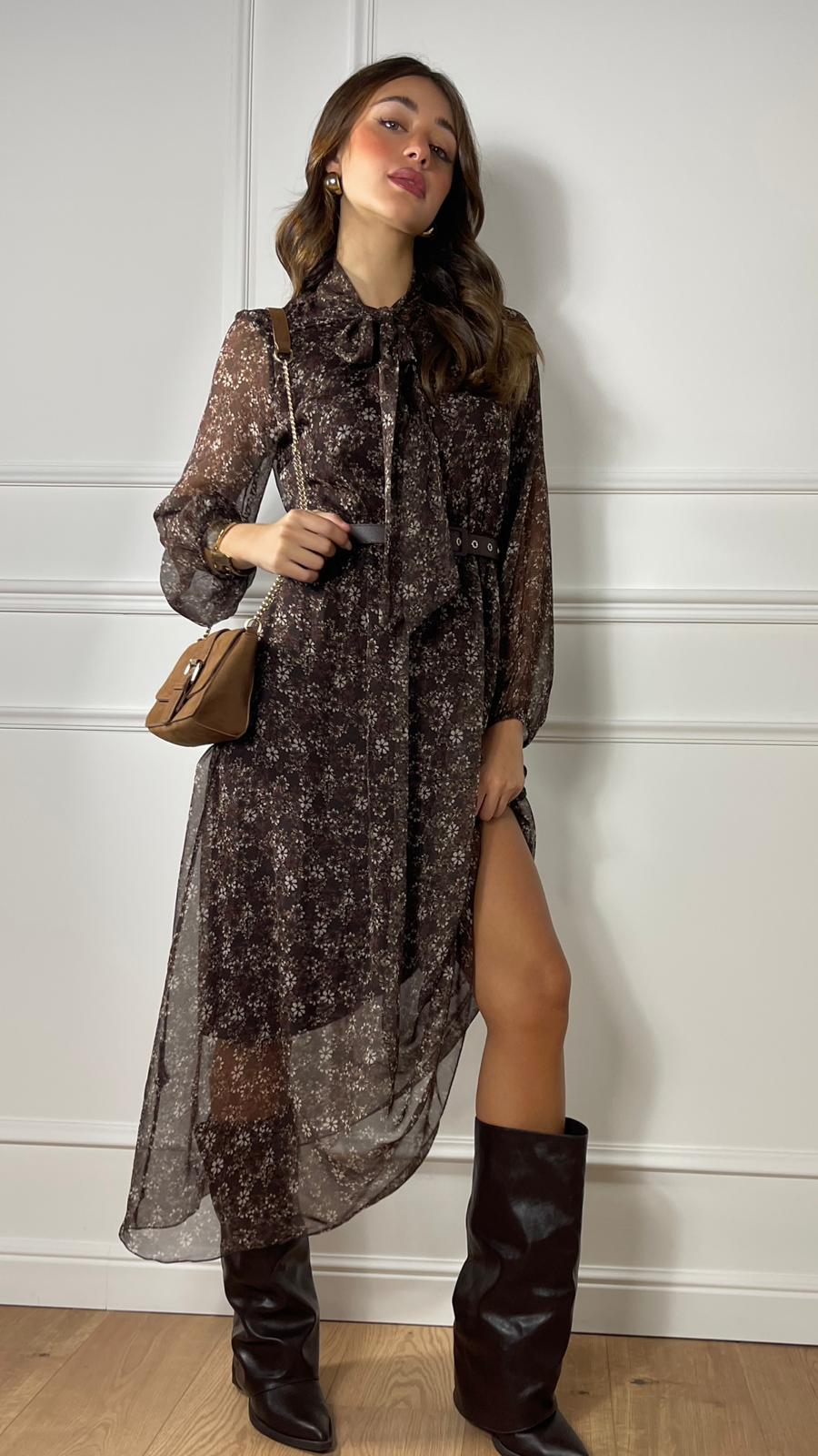 Vestito con fusciacca