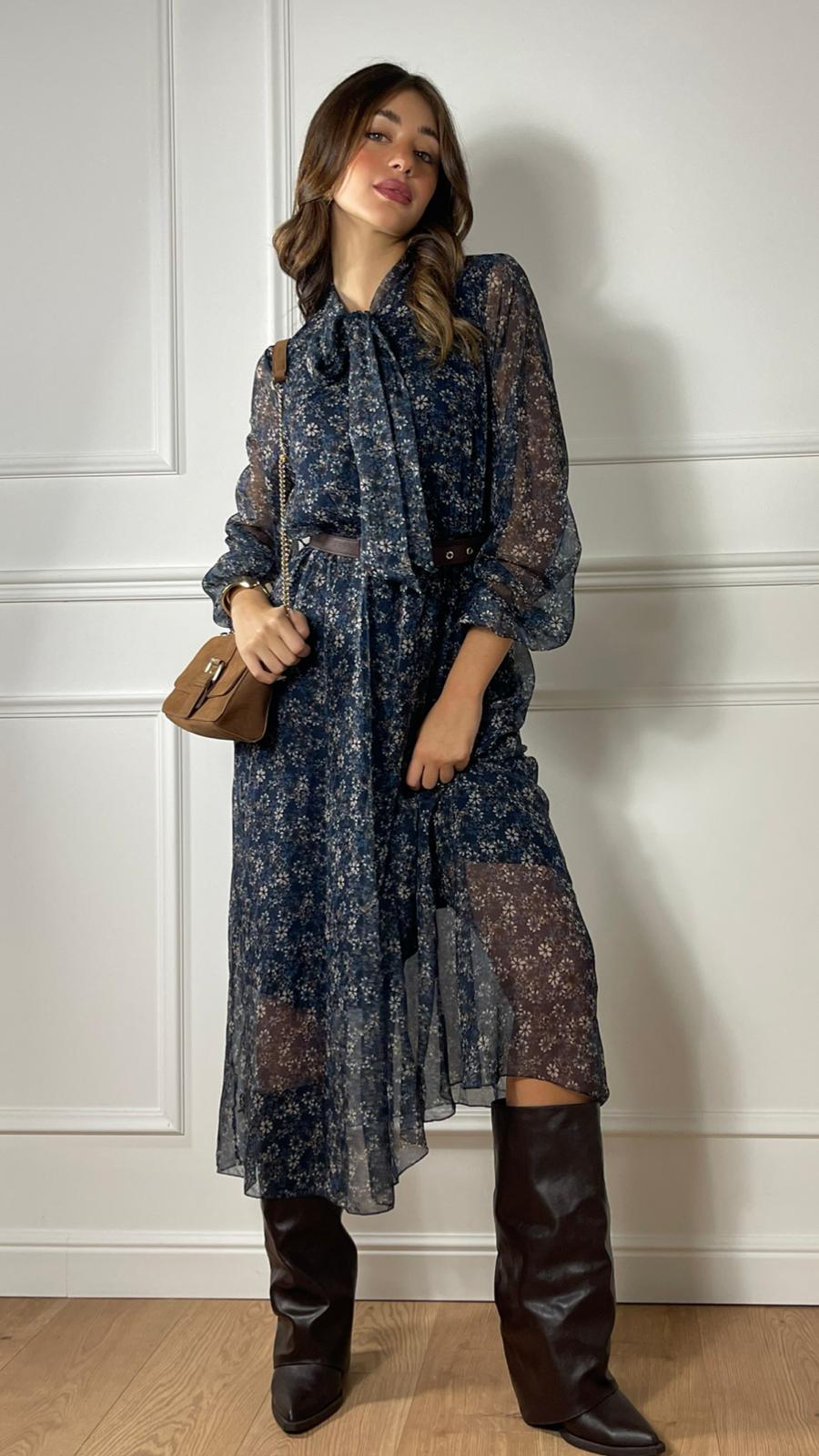 Vestito con fusciacca