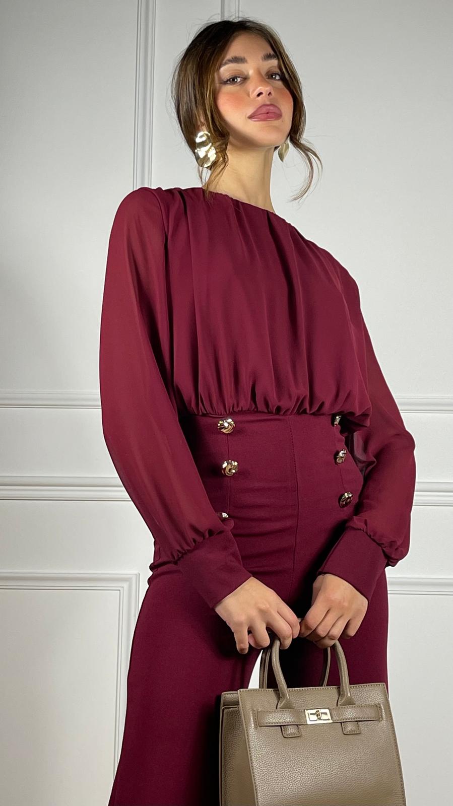 Tuta Paris con bootoni