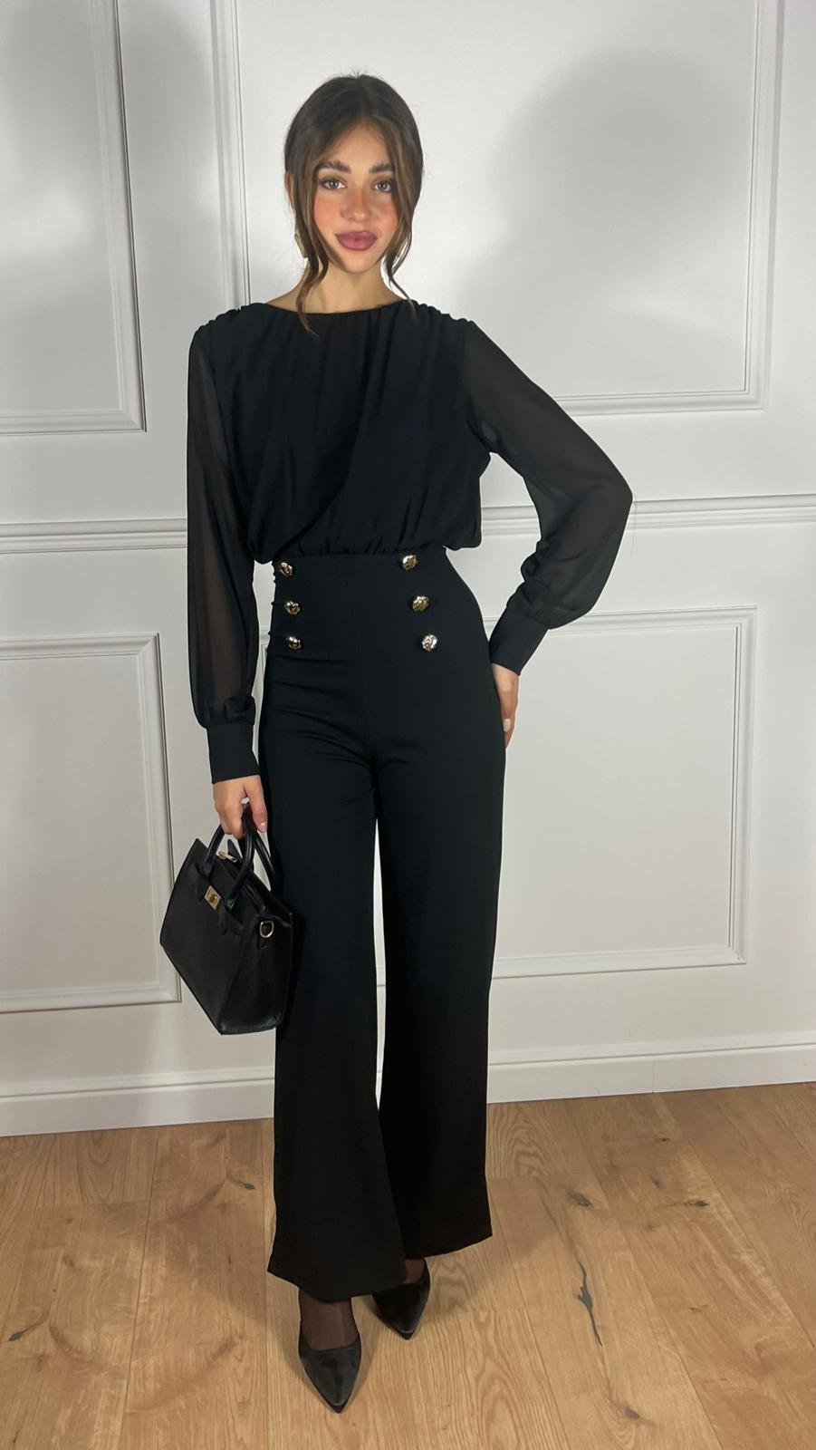 Tuta Paris con bootoni