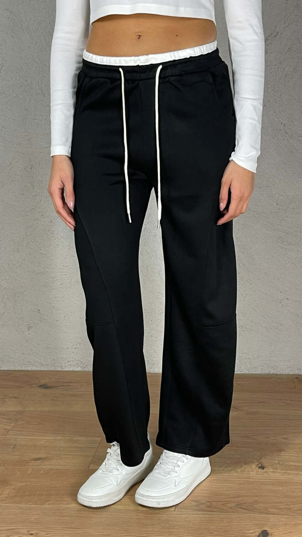 Panta felpa doppio bustino - Candida.it