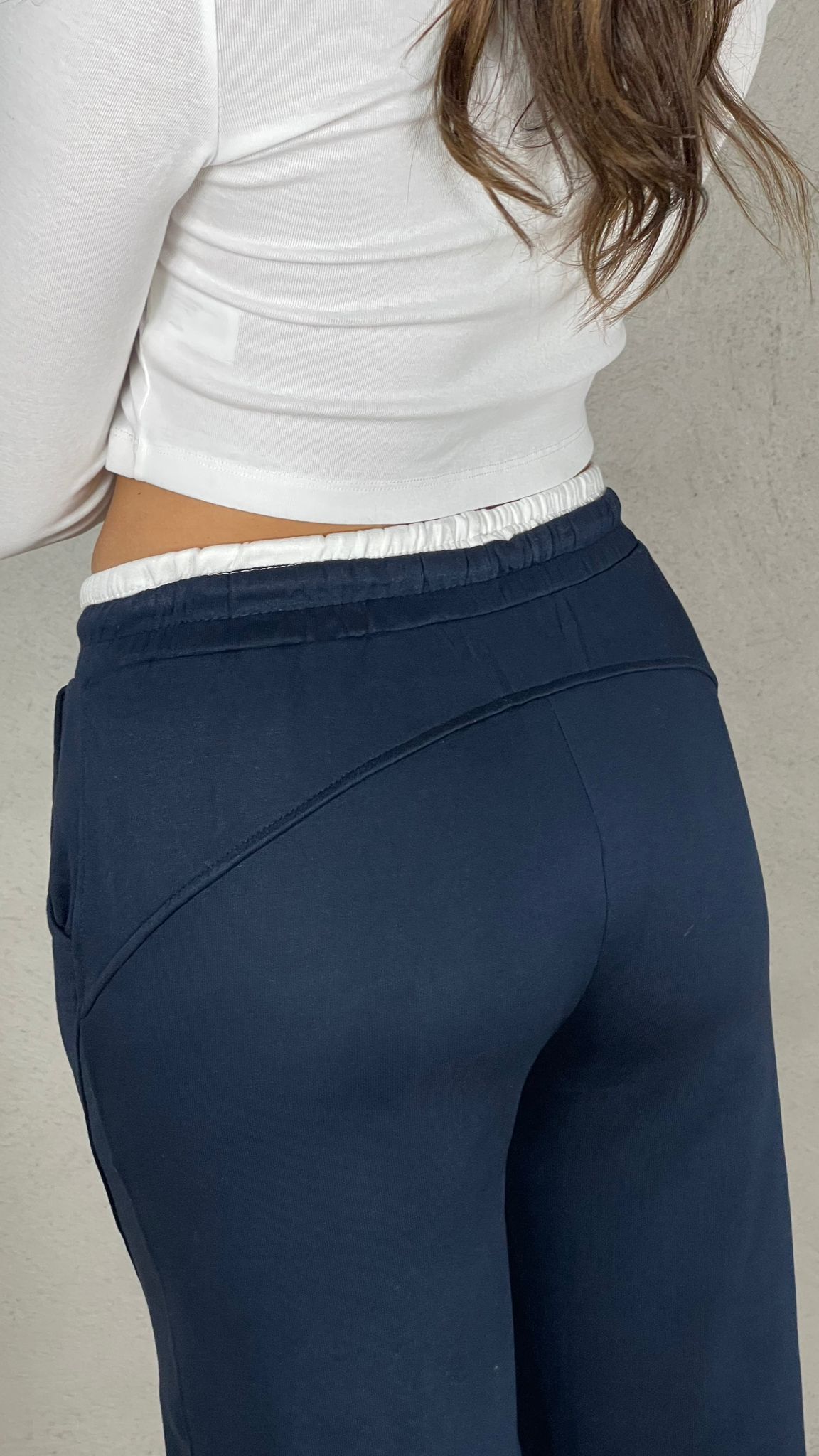 Panta felpa doppio bustino - Candida.it