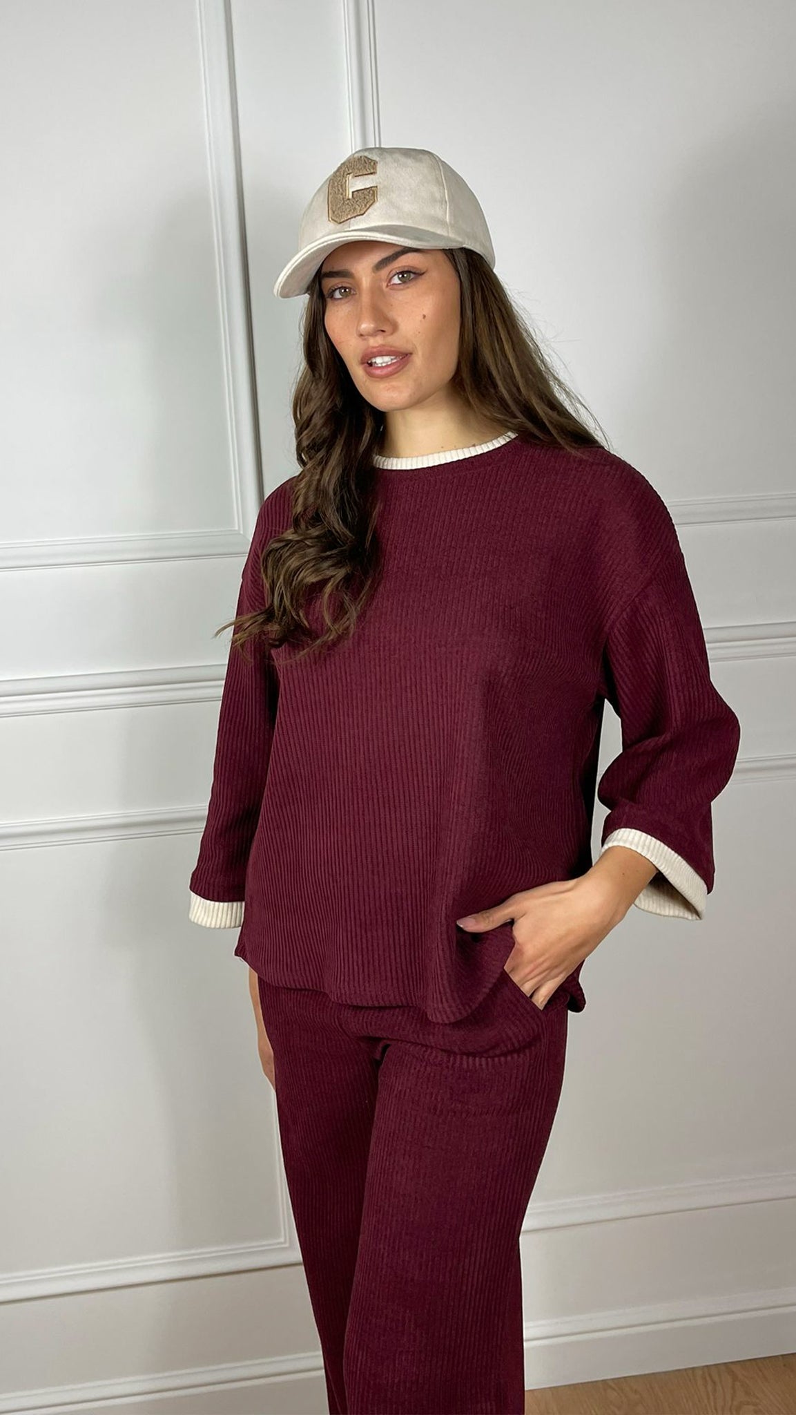 Maglia Bicolor costa Larga