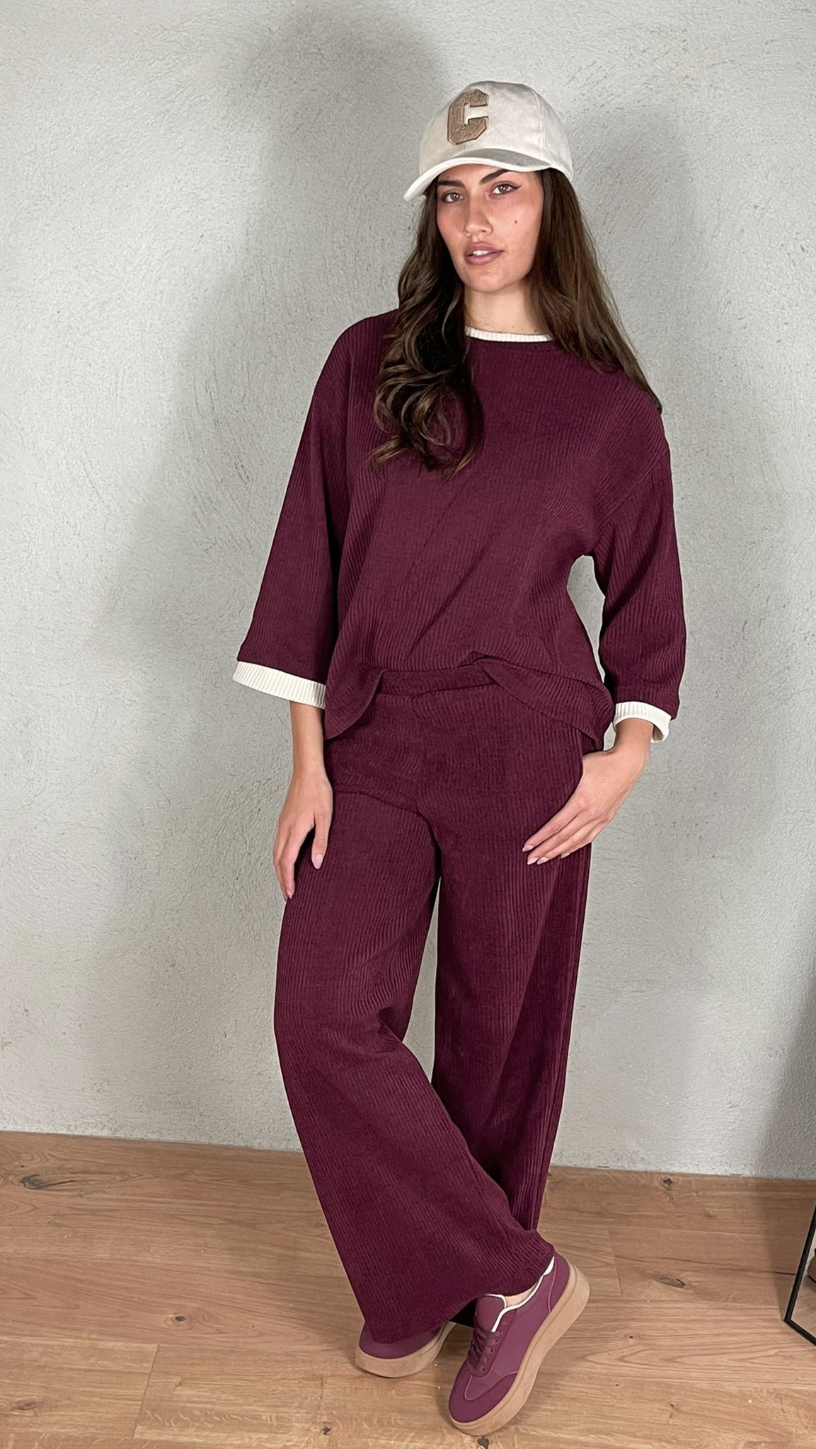 Maglia Bicolor costa Larga