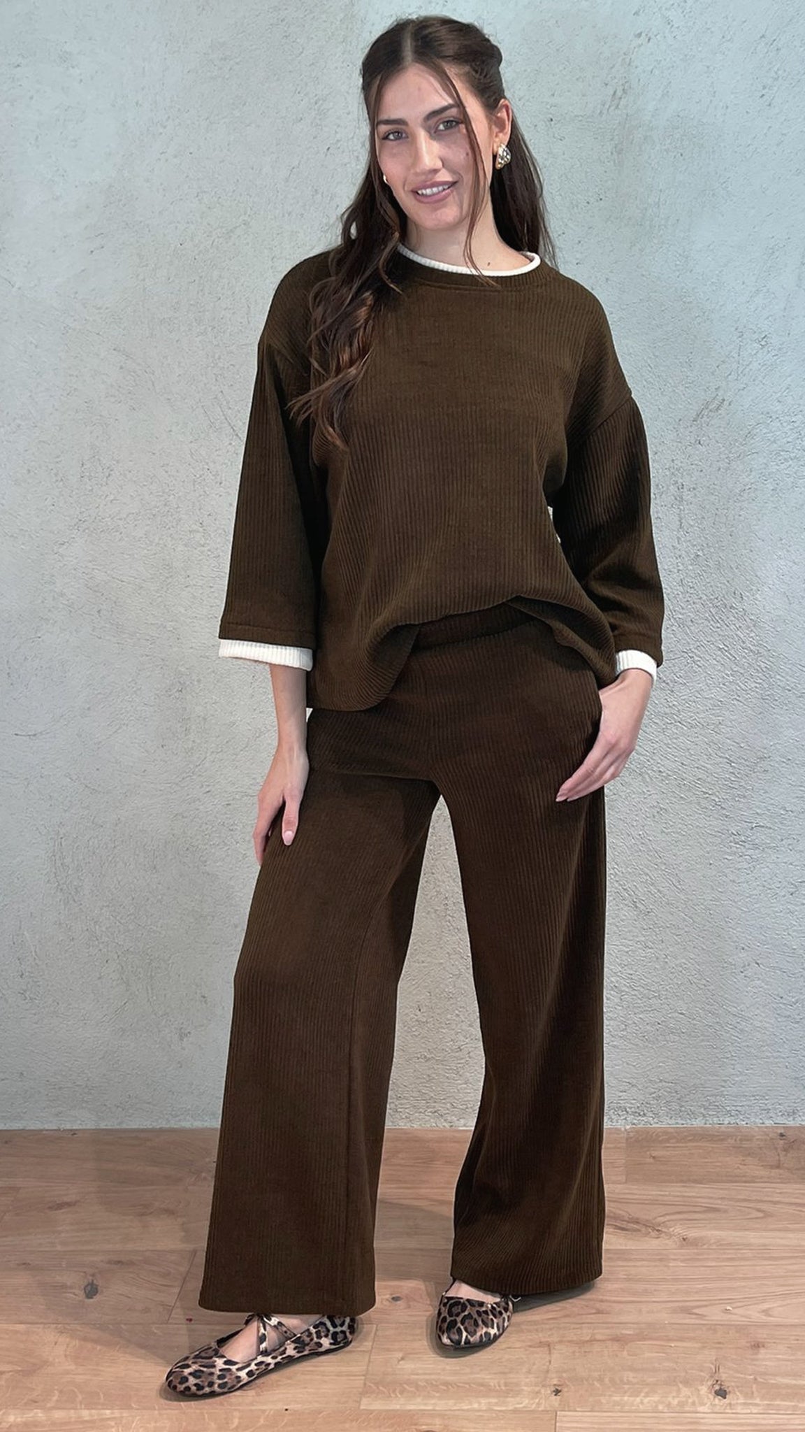 Pantalone con elastico costa Larga