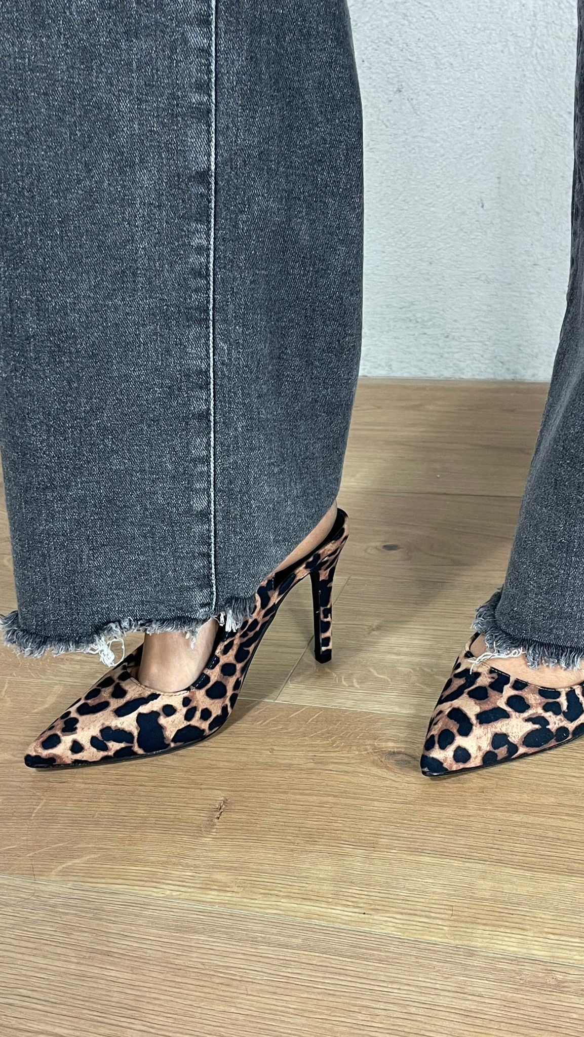 Decoltè slingback Maculato