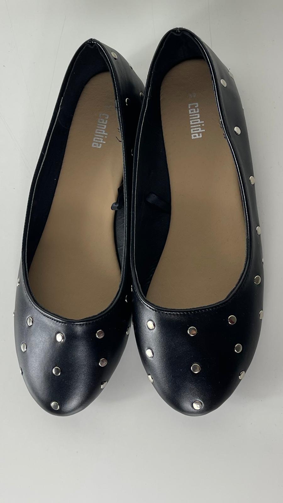 Ballerina borchie Argento